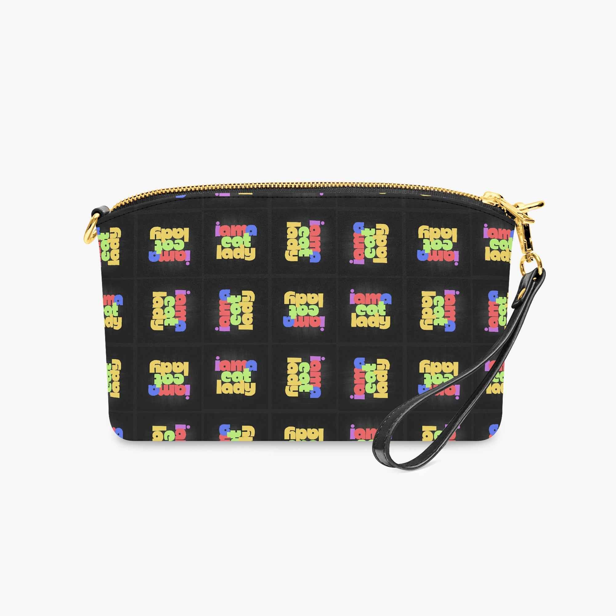 I Am A Cat Lady Dual Strap Crossbody Bag