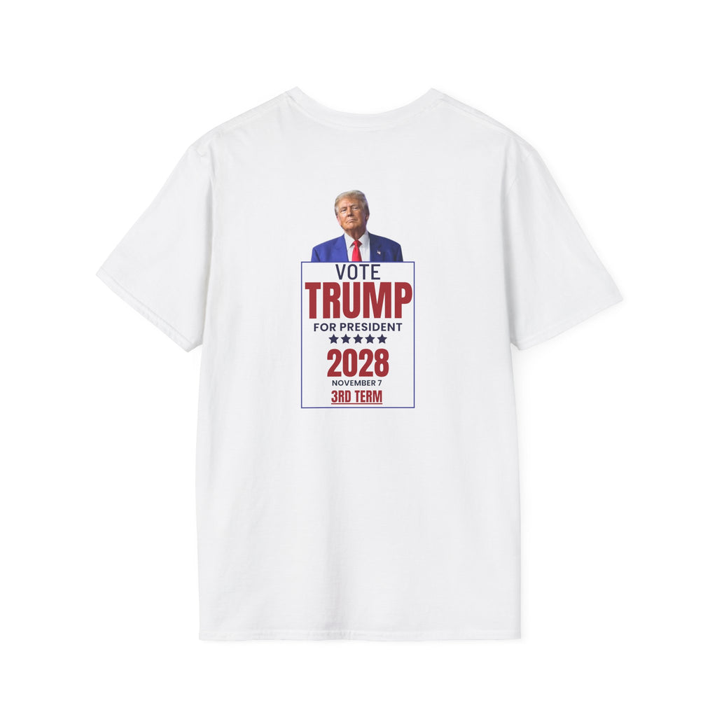 Trump 2028 Unisex Softstyle T-Shirt - Trump for President