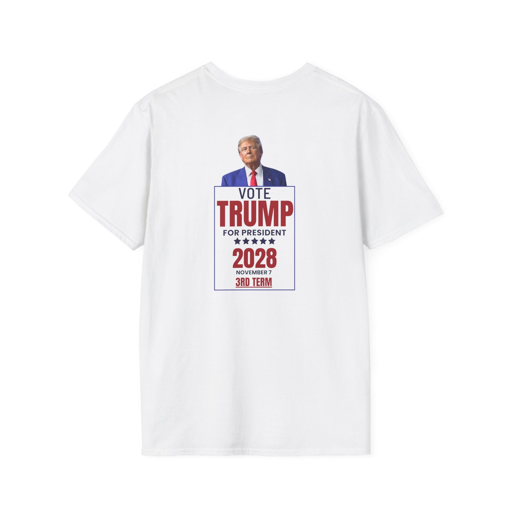 Trump 2028 Unisex Softstyle T-Shirt - Trump for President