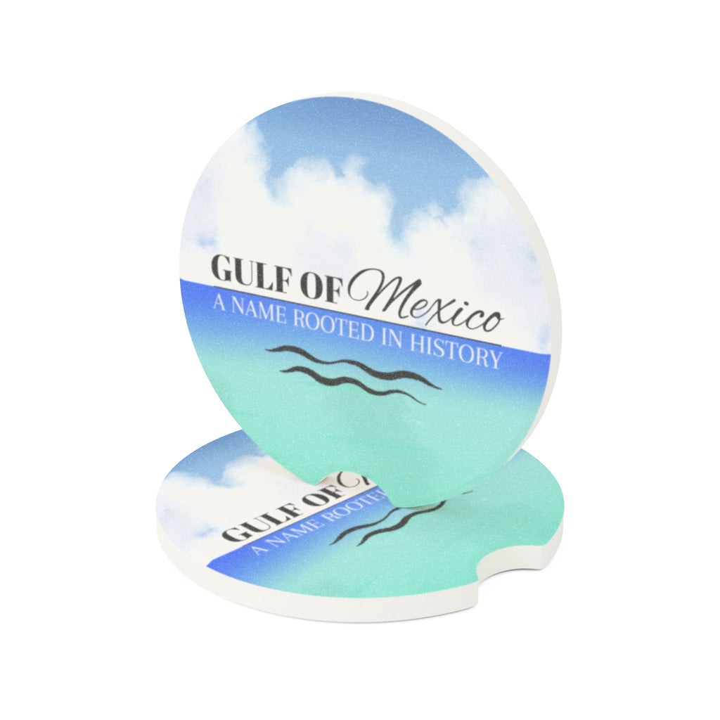 Historic Gulf of Mexico Soapstone Car Coaster