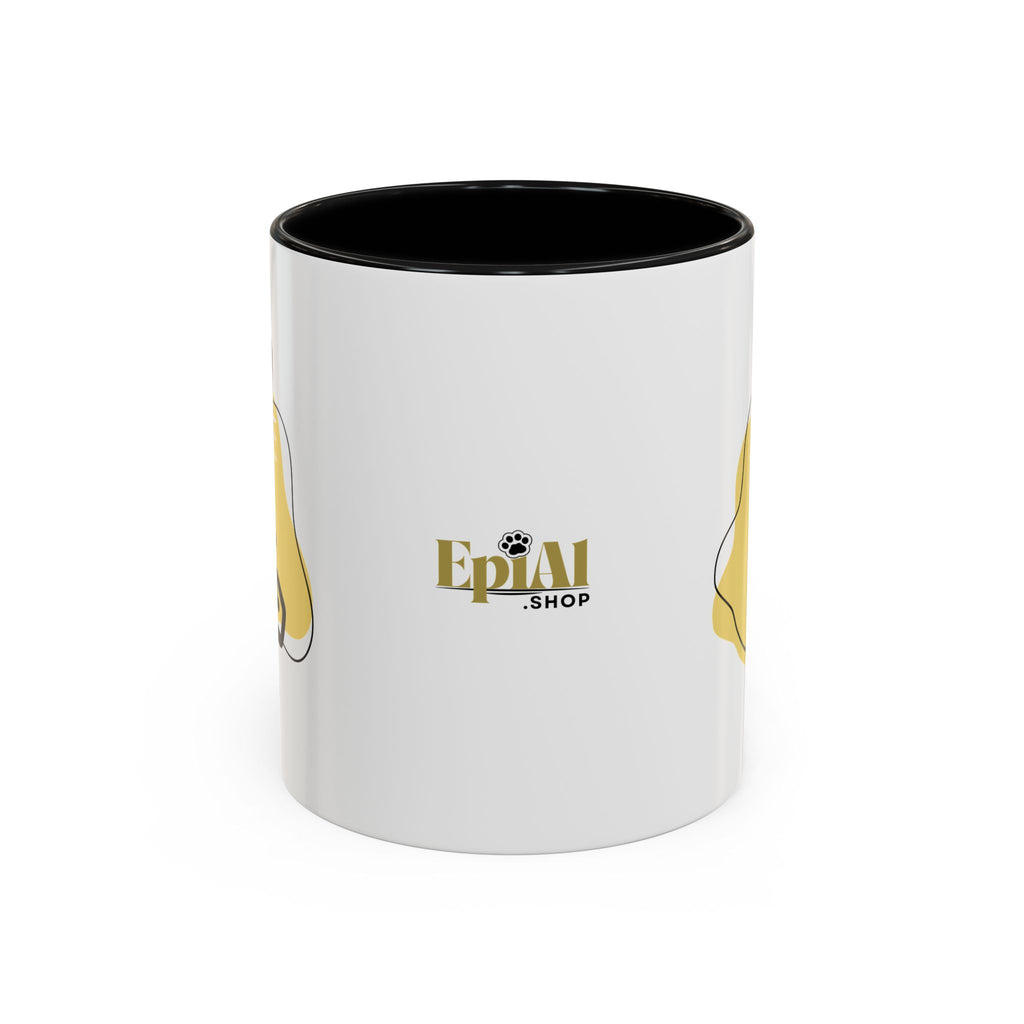 Playful Cat Accent Coffee Mug - 11oz & 15oz
