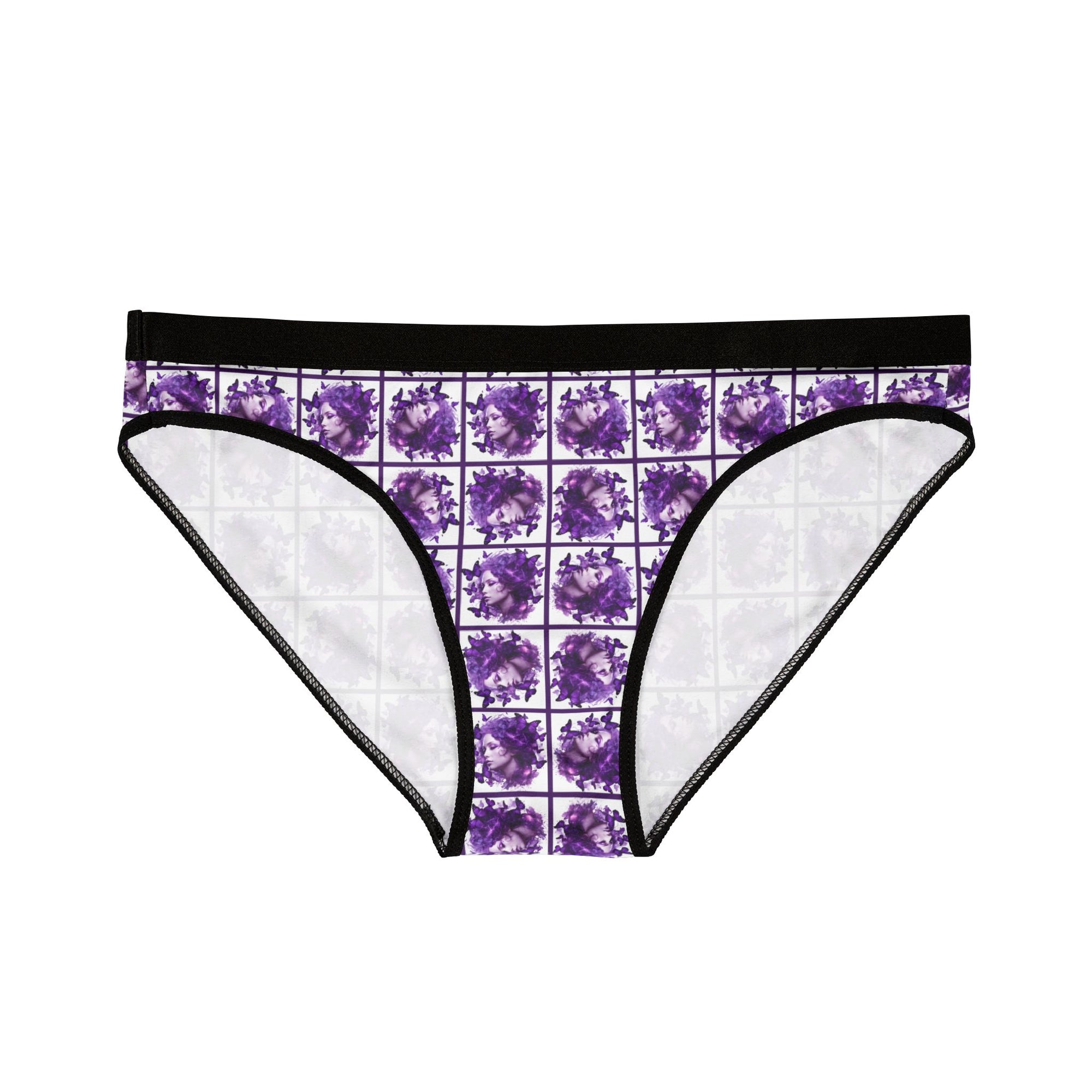 Purple Butterfly Epilepsy Awareness Women's Underwear