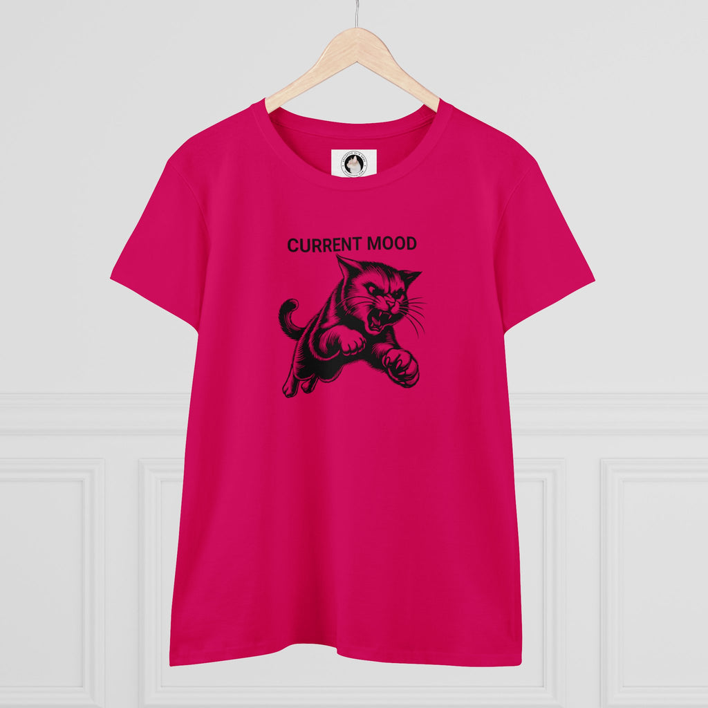 Current Mood: Fightin' Women's Midweight Cotton Tee
