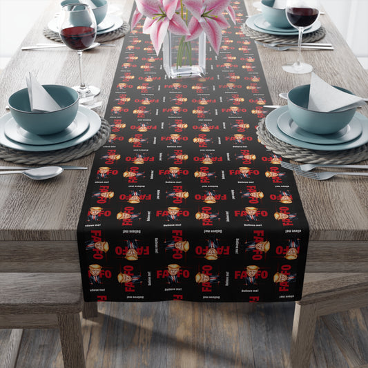 Trump FAFO Stylish Table Runner