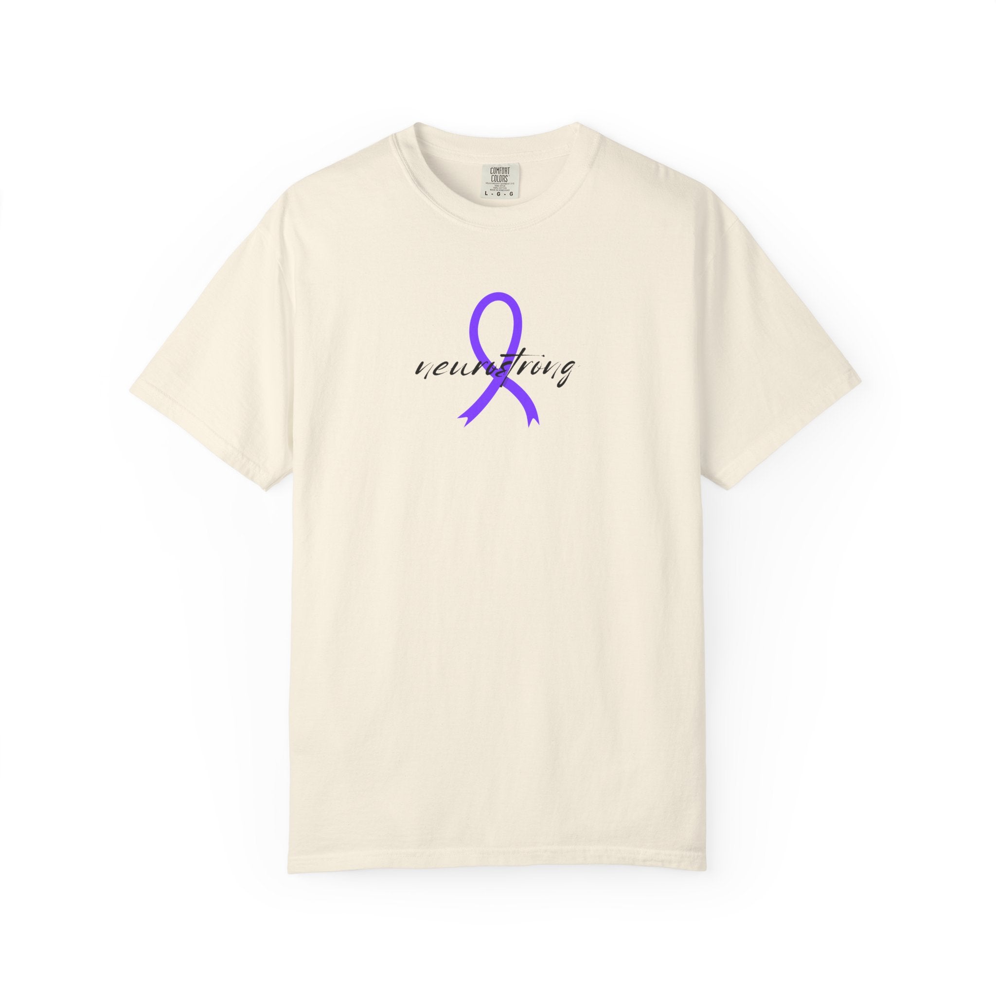Neurostrong Epilepsy Awareness T-Shirt | Purple Ribbon Tee
