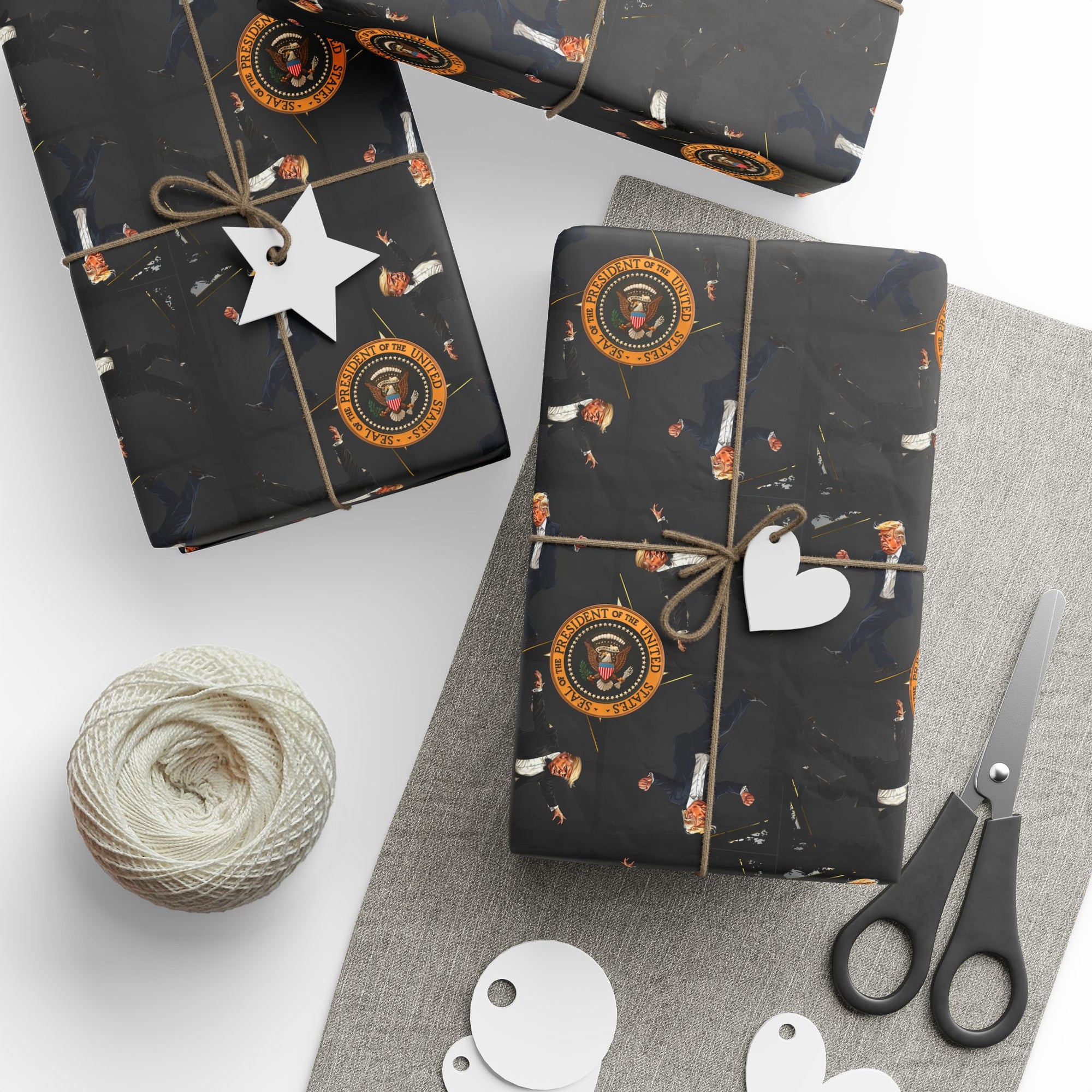 Dancing President Wrapping Paper