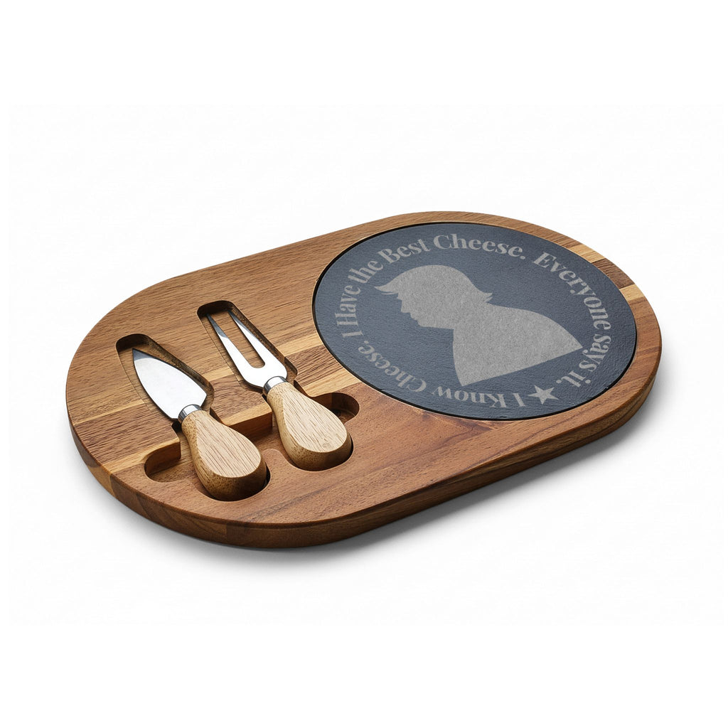 I Know Cheese Charcuterie Board – Funny Engraved Board