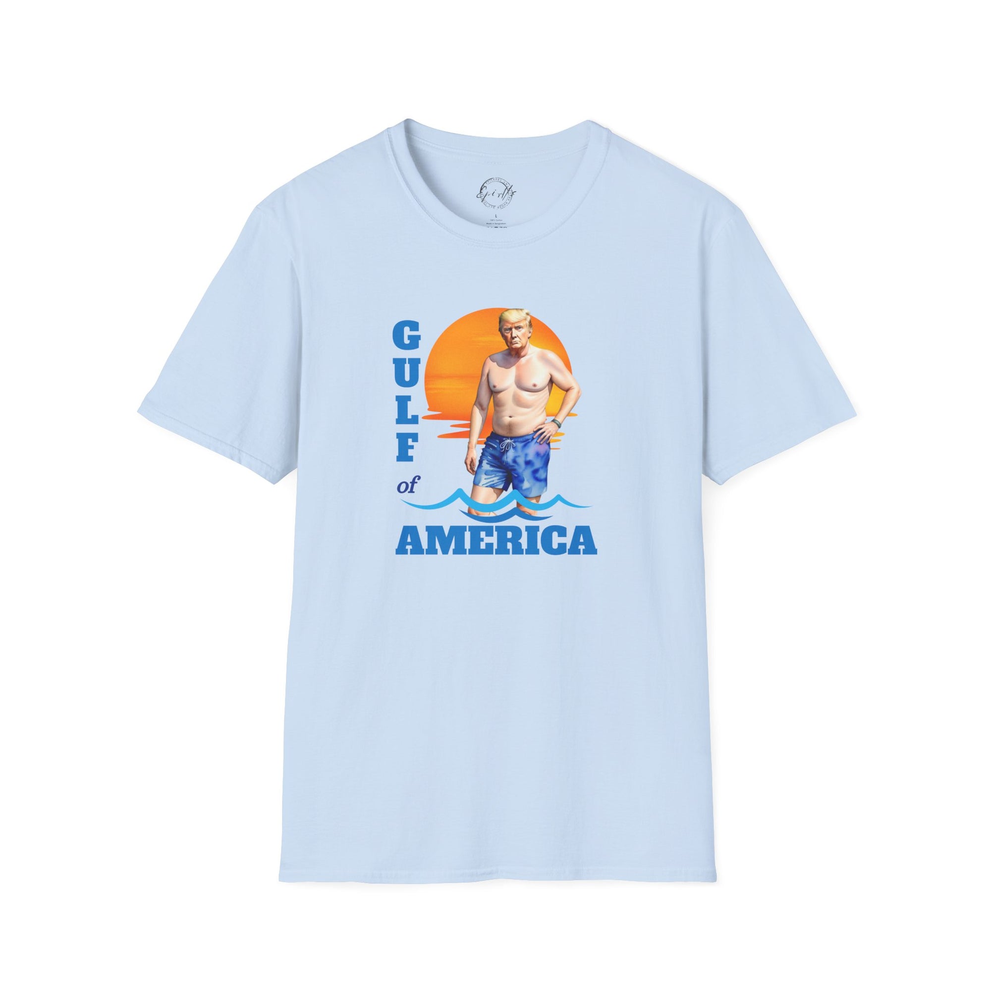Trump's American Gulf Vintage T-Shirt - Unisex Softstyle Beachwear