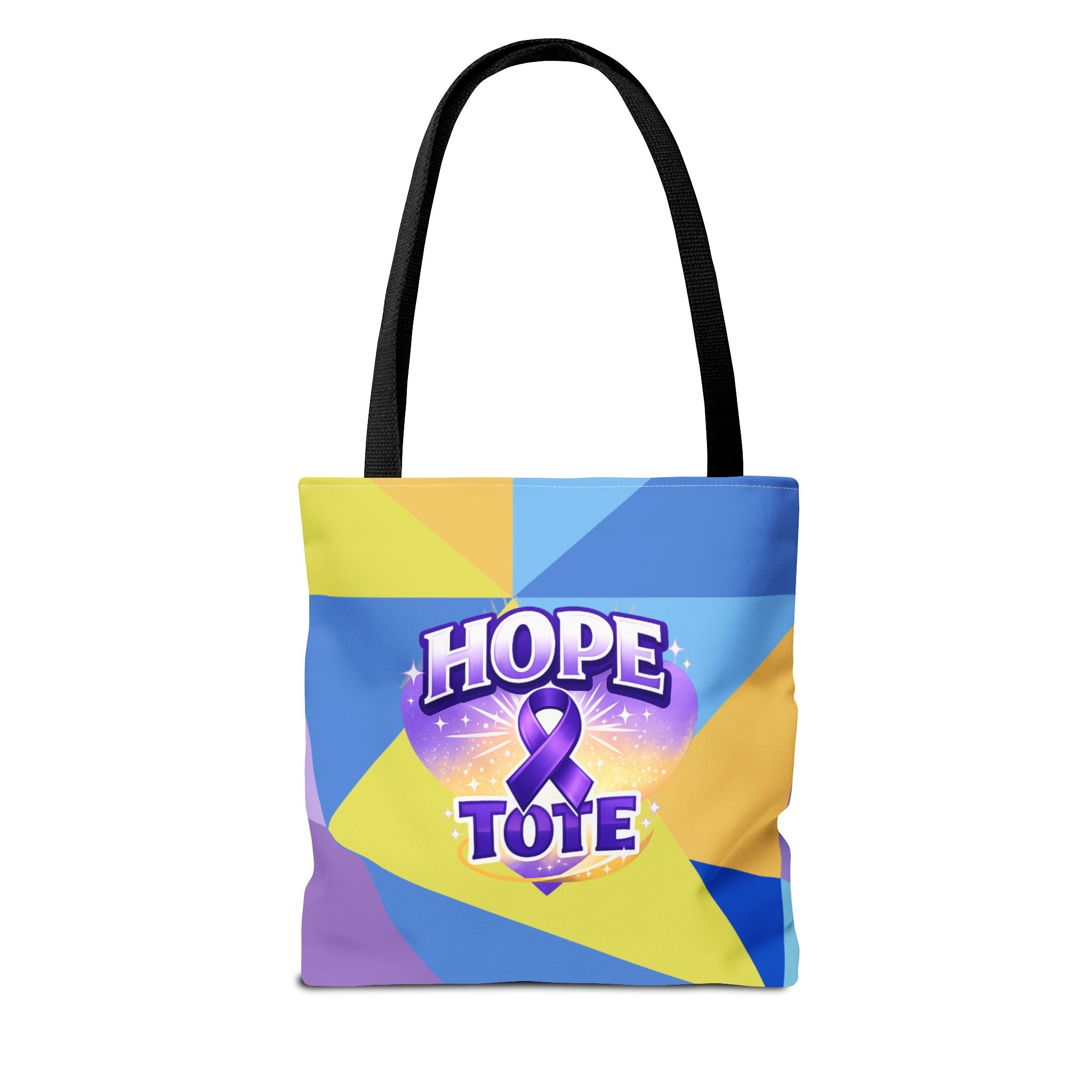 Hope Tote Epilepsy Awareness Ribbon Tote Bag