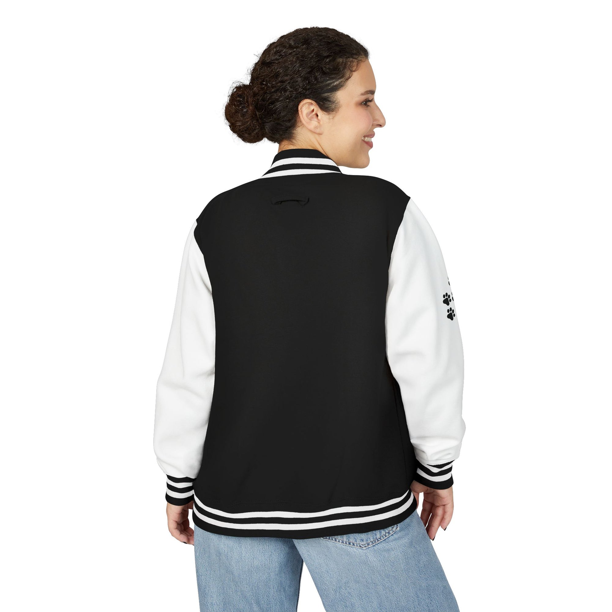 I Am A Cat Lady Colorful Letterman Jacket