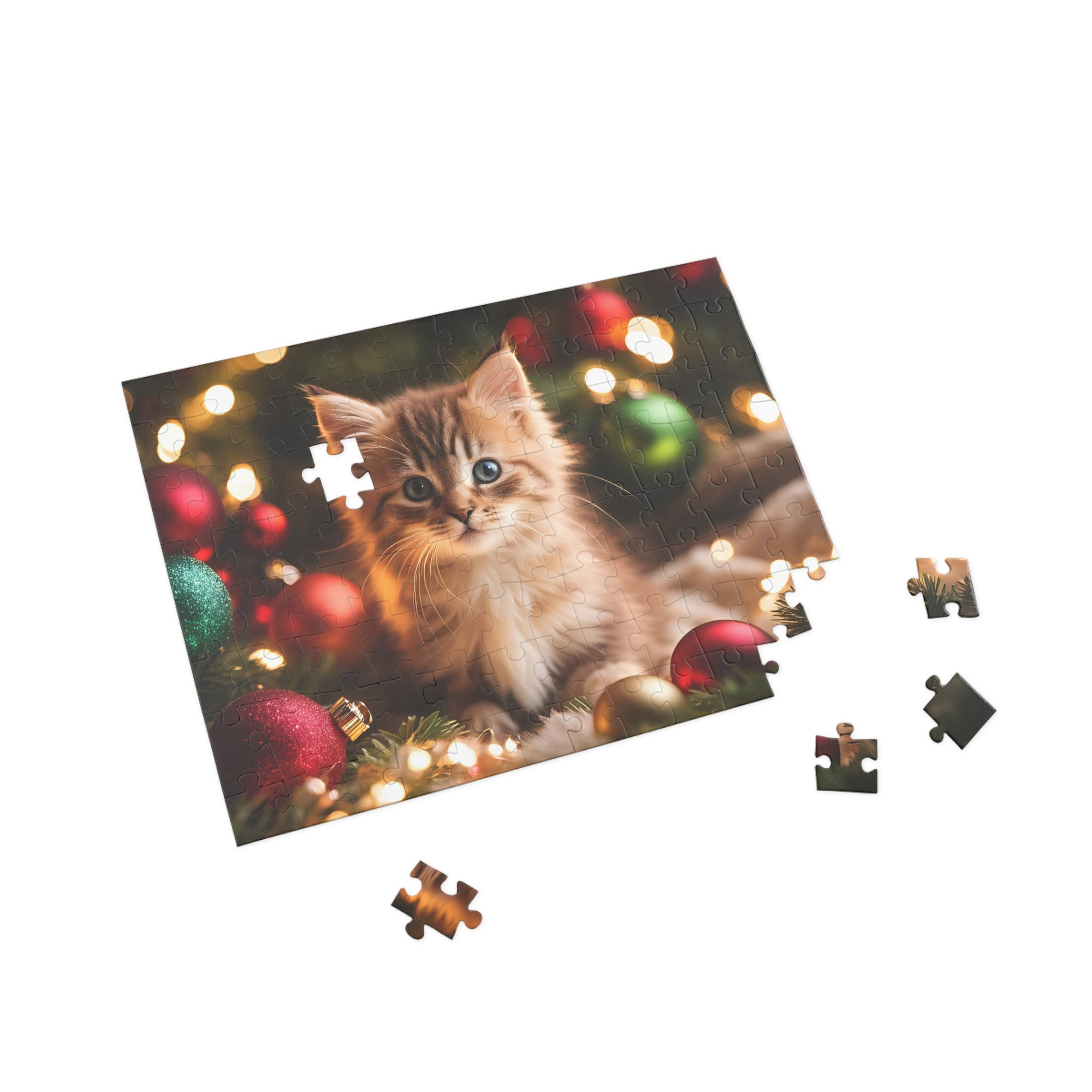 Kitten Christmas Puzzle (96, 252, 500, 1000-Piece)