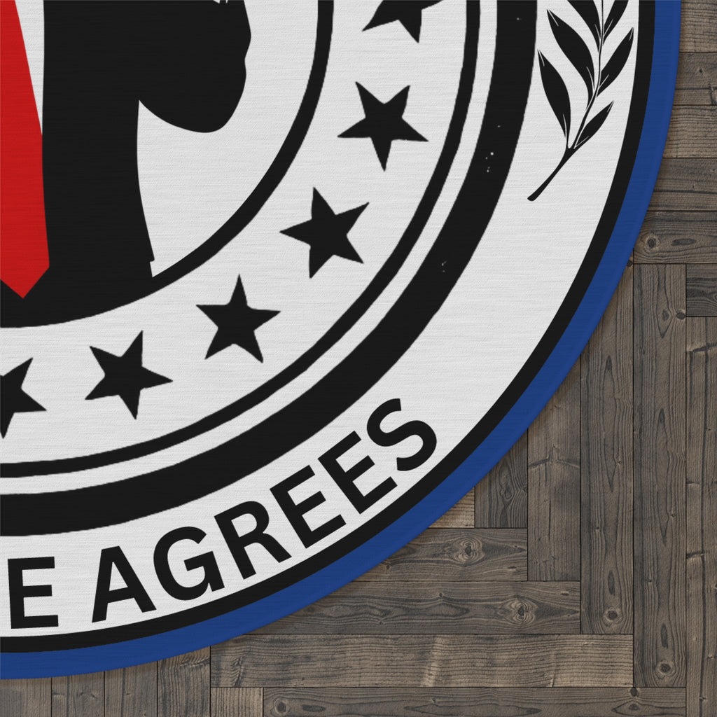 Certified Six–Seven – Round Statement Rug