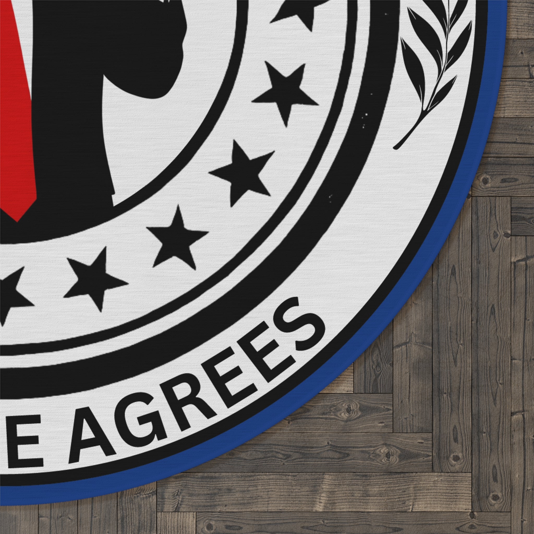 Certified Six–Seven – Round Statement Rug