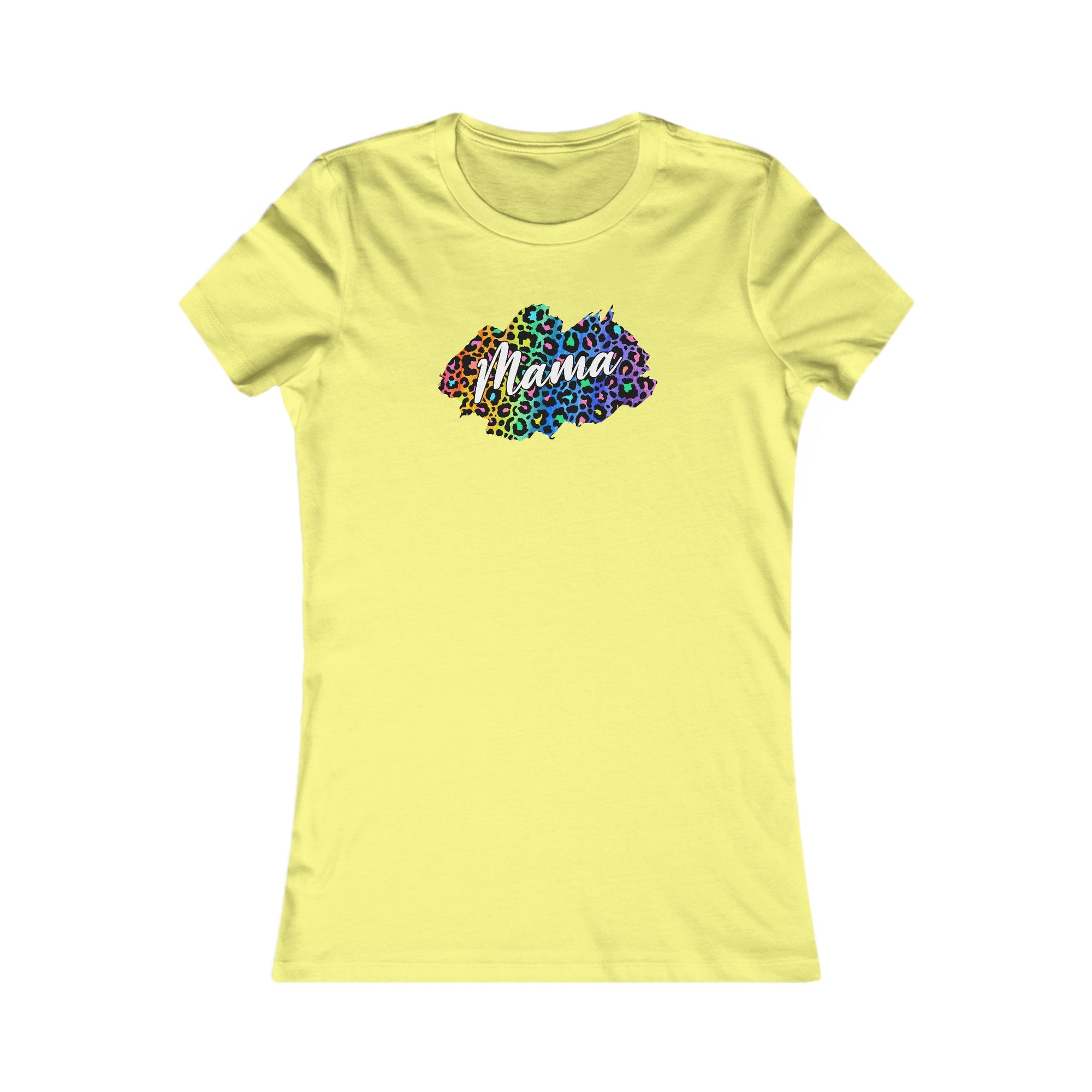 Colorful Leopard Mom Women's Favorite Tee - T - Shirt - Epileptic Al’s Shop