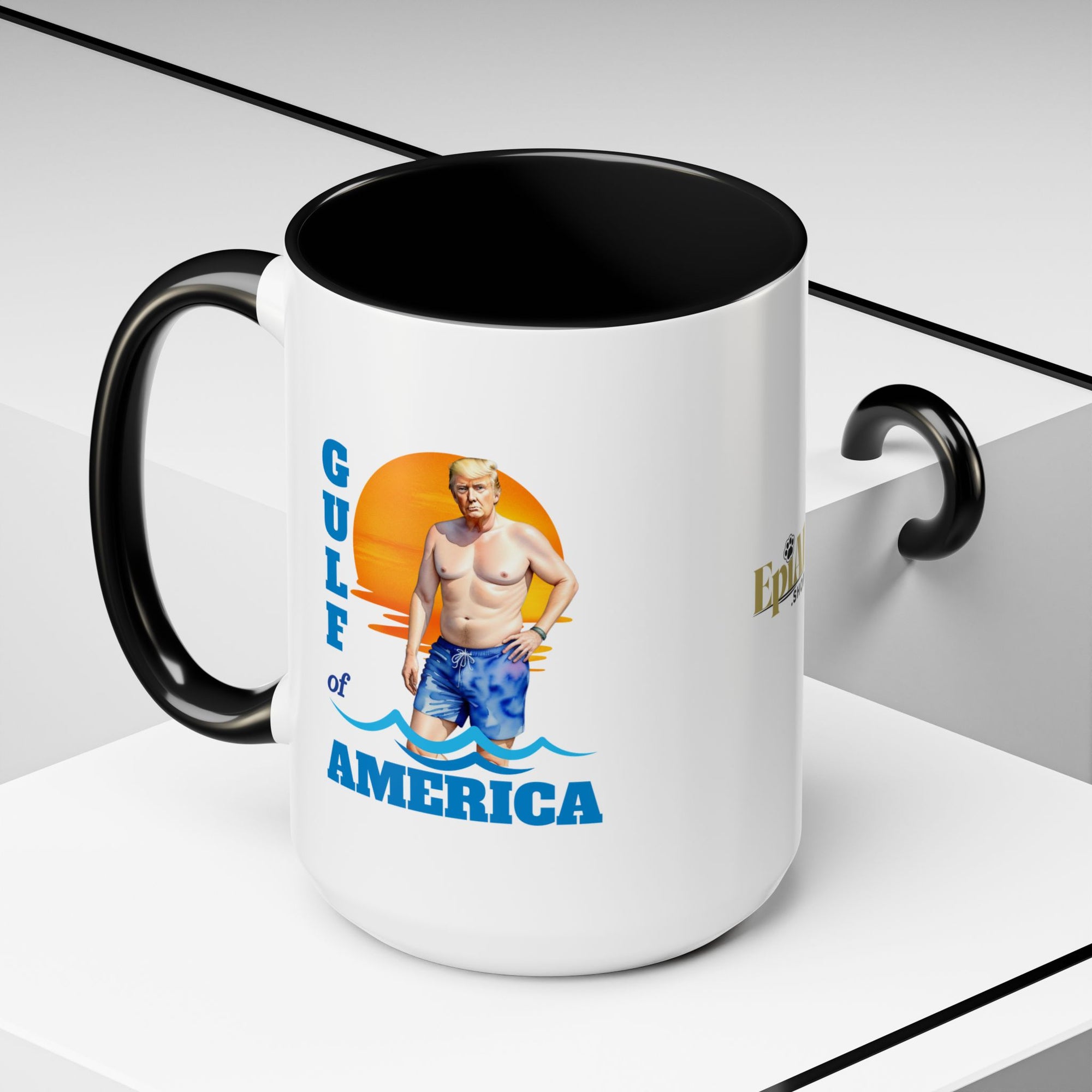 Humorous American Gulf Coffee Mug - 11/15oz Accent Mug for Fun Lovers