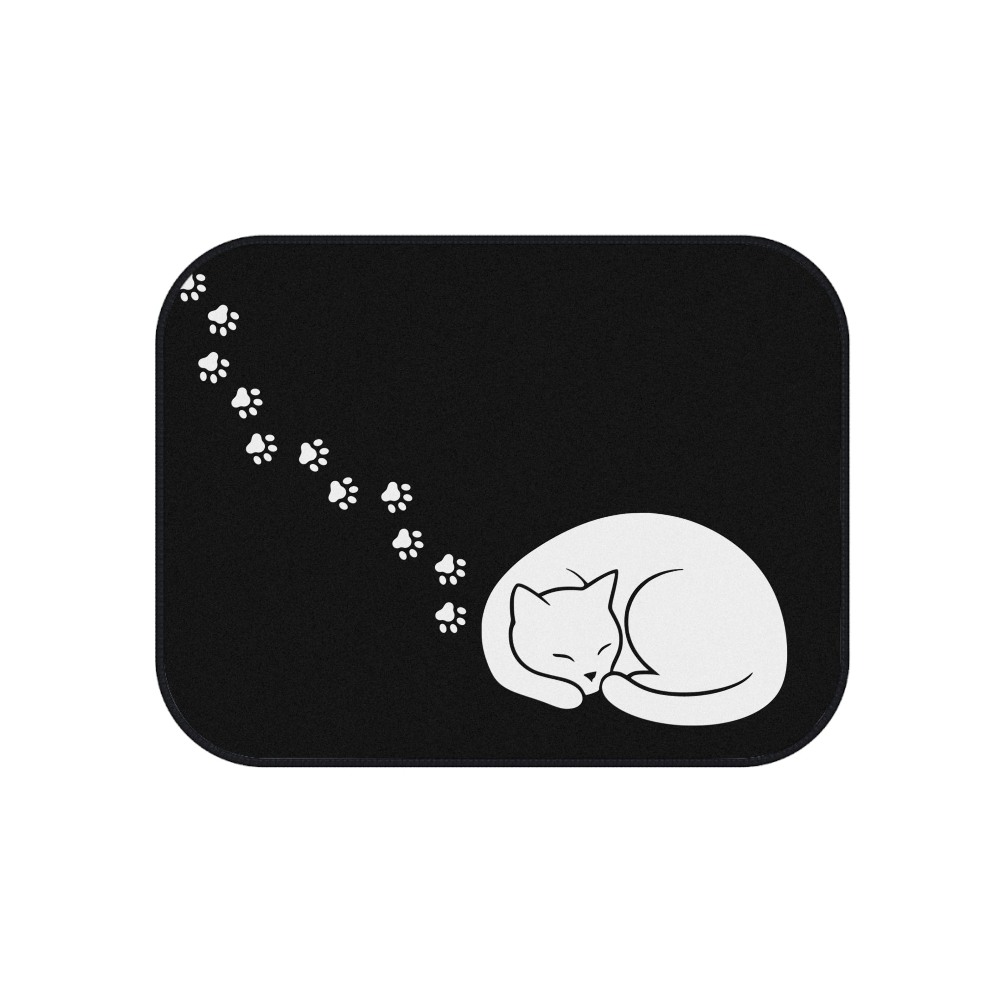 Cat Paw Trail Car Floor Mats – Set of 4