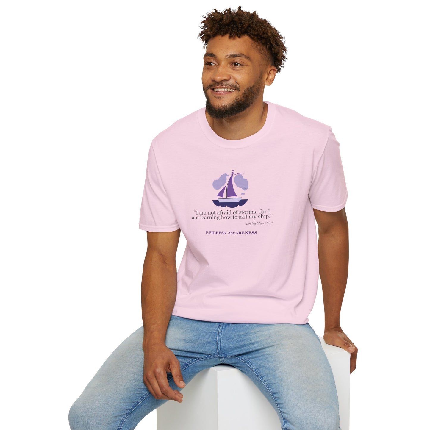 Epilepsy Awareness Quote T-Shirt - Unisex Softstyle Tee