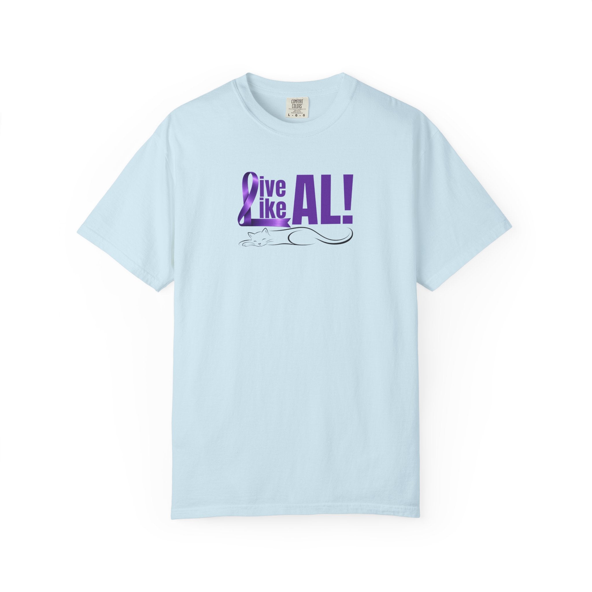 Live Like AL T-Shirt – Epilepsy Awareness Cat Tee