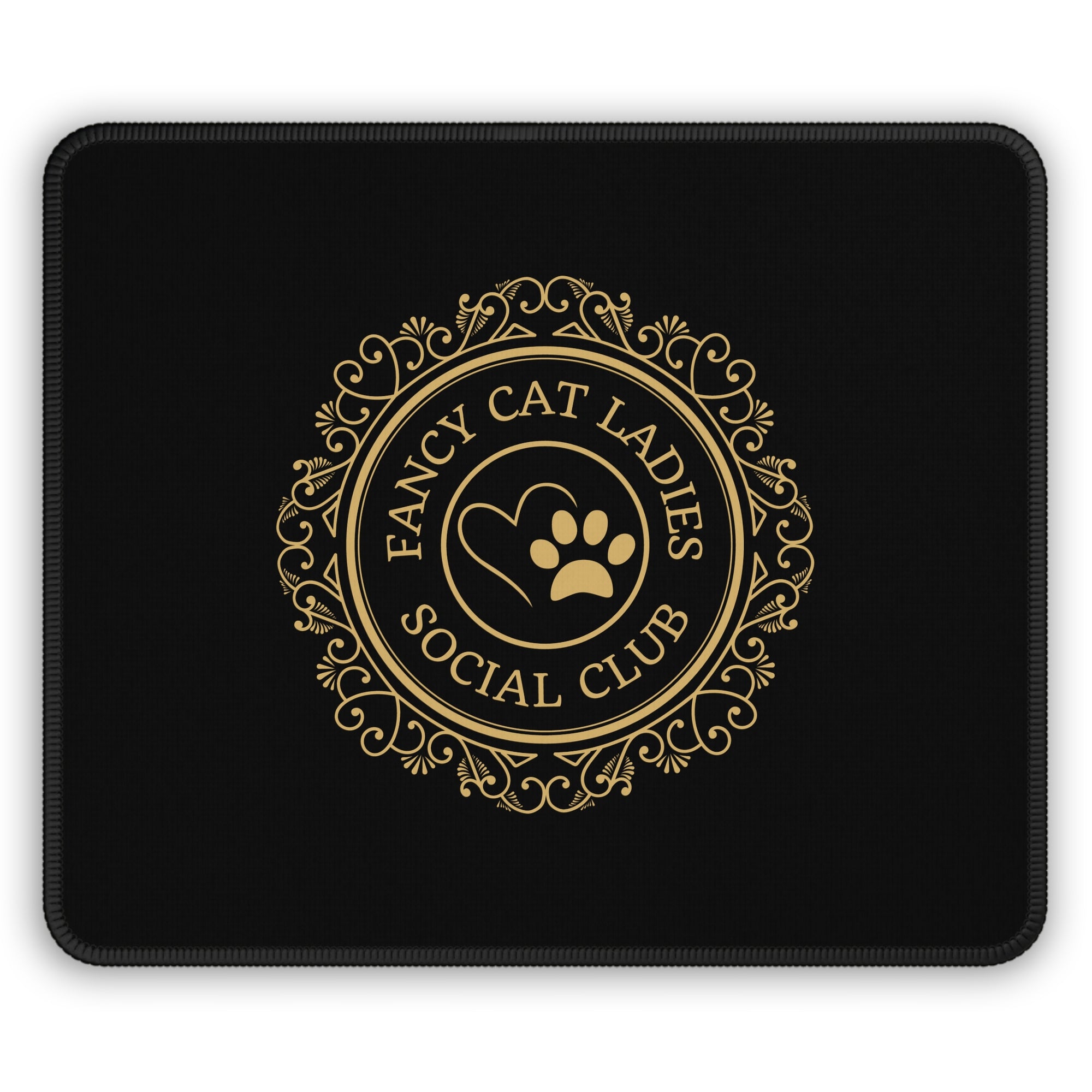 Cat Lady Social Club Gaming Mouse Pad
