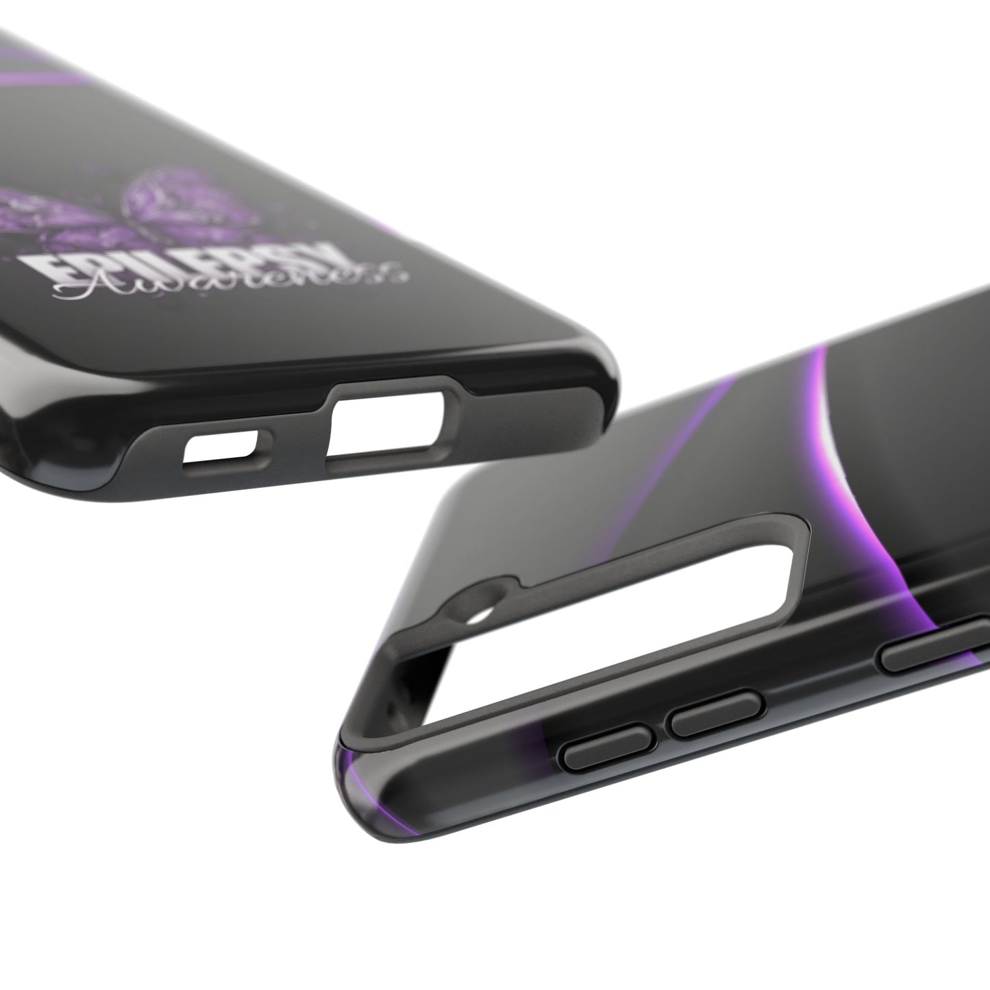 Epilepsy Awareness Butterfly Tough Phone Cases