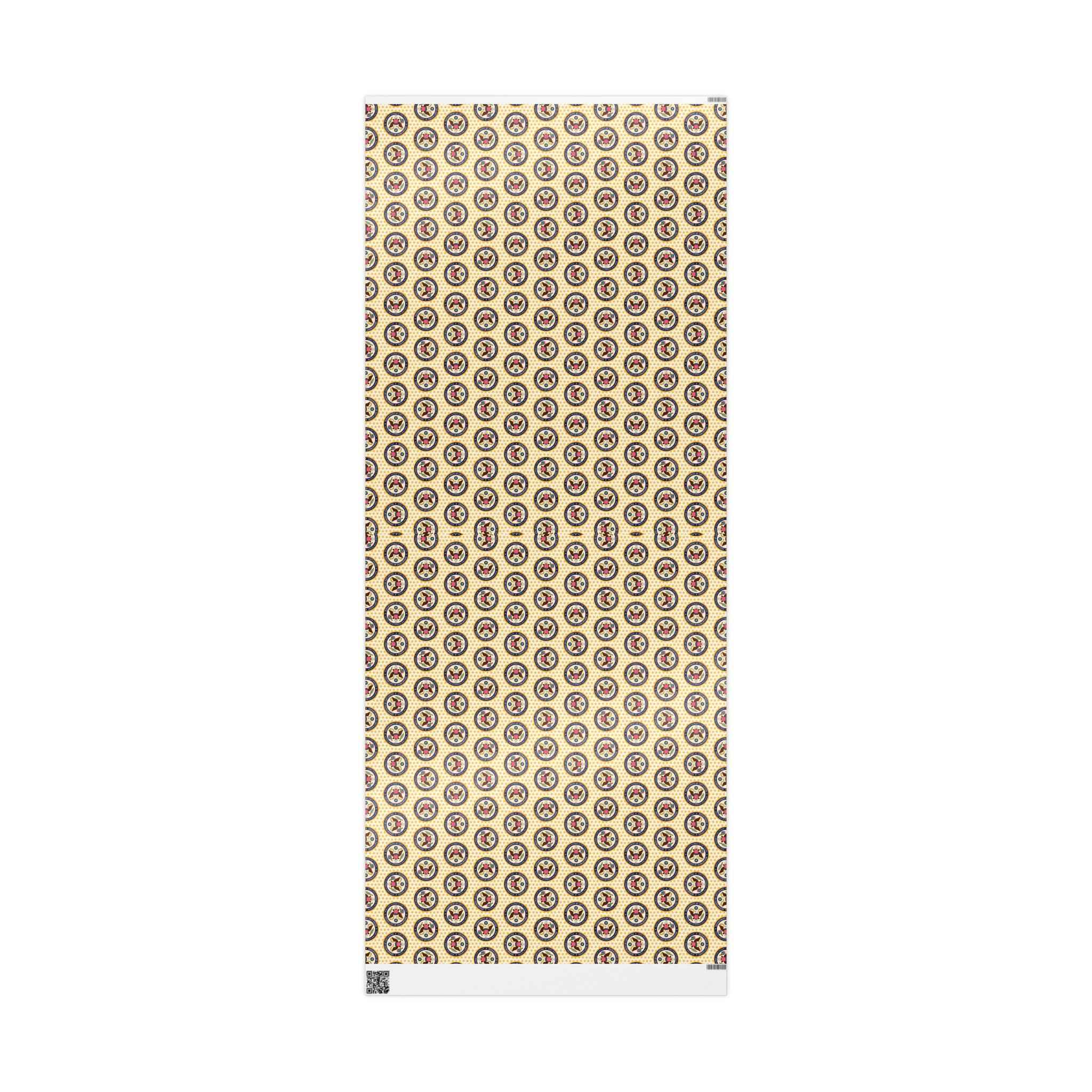 Department of Gift-Giving Wrapping Paper | Faux Government Seal Retro Gift Wrap