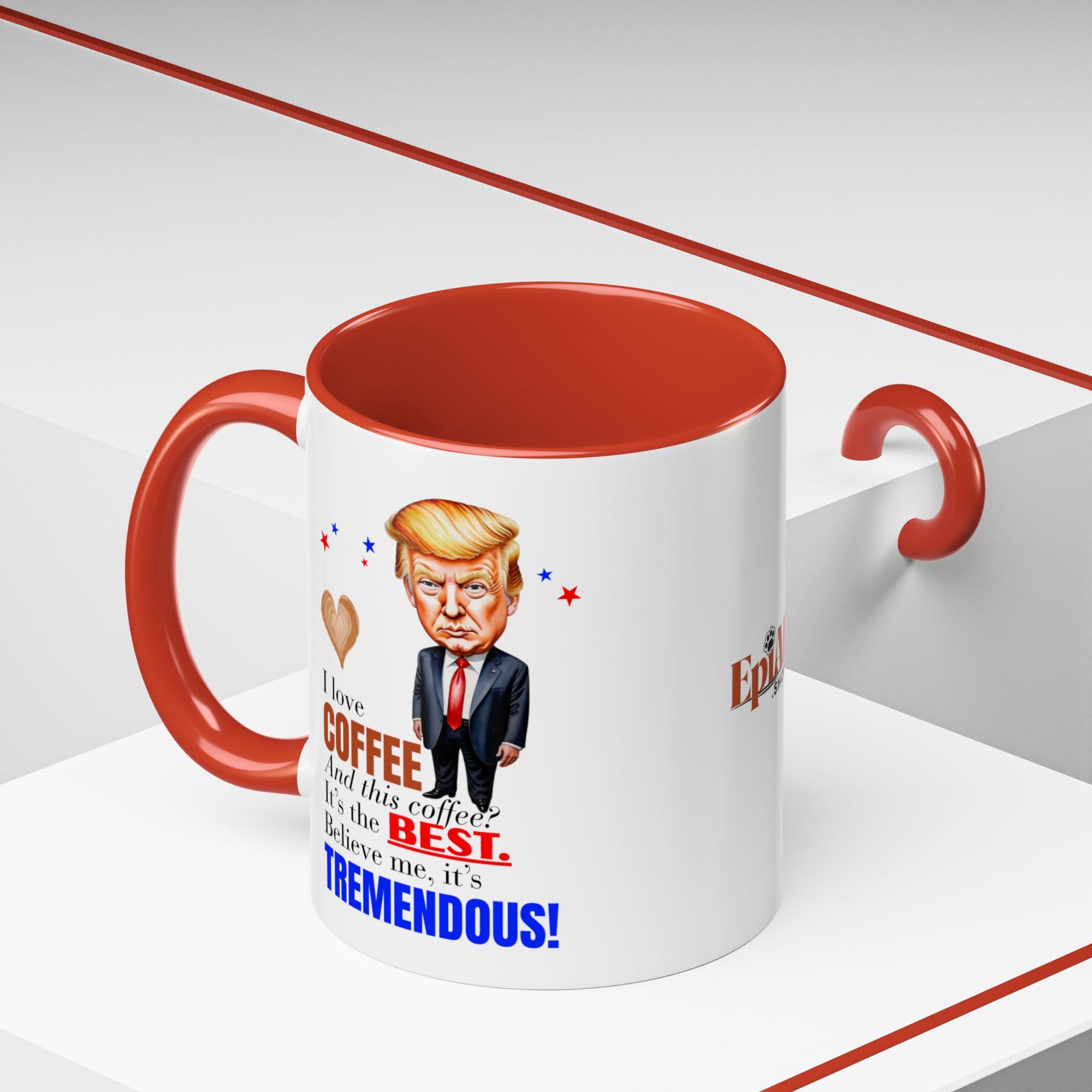 Trump-Themed Accent Coffee Mug