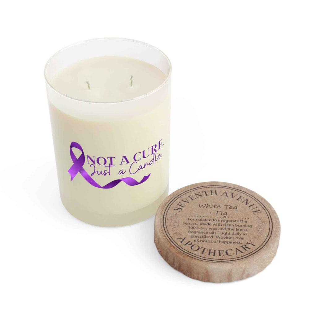 Not a Cure. Just a Candle. – Epilepsy Awareness Soy Candle (11oz)