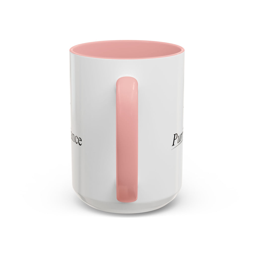 Purrseverance Accent Coffee Mug (11, 15oz)