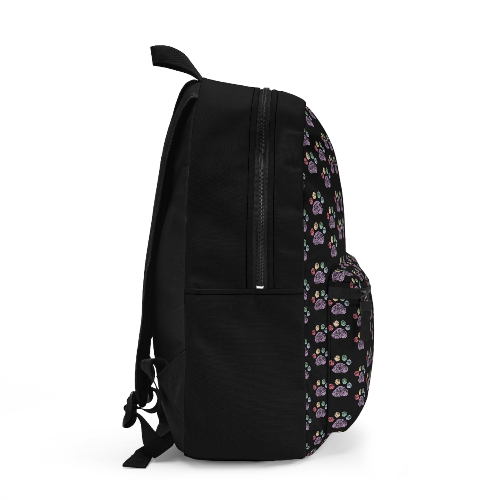 Crayon Paw Print Backpack