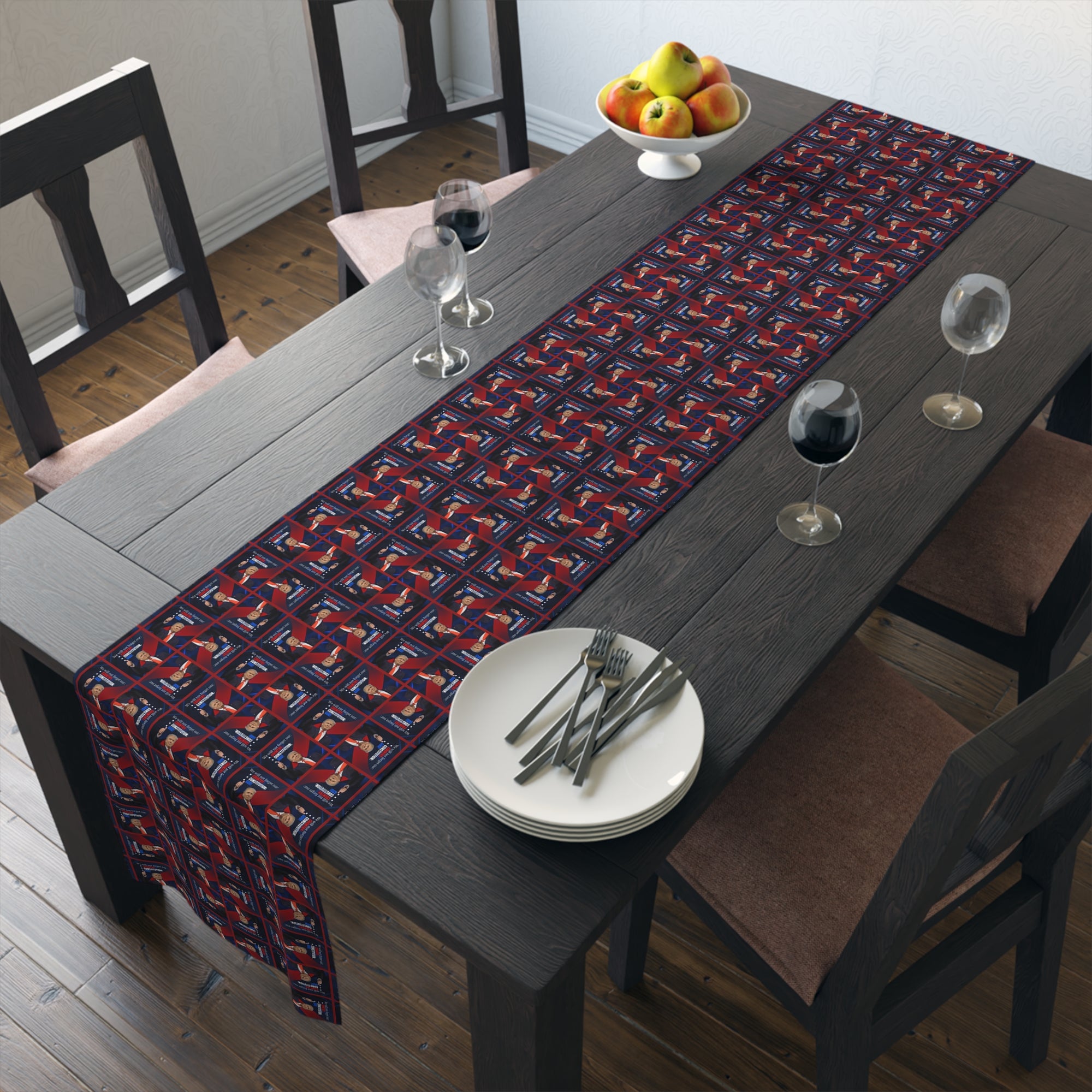 Trump Country Constitution God Table Runner