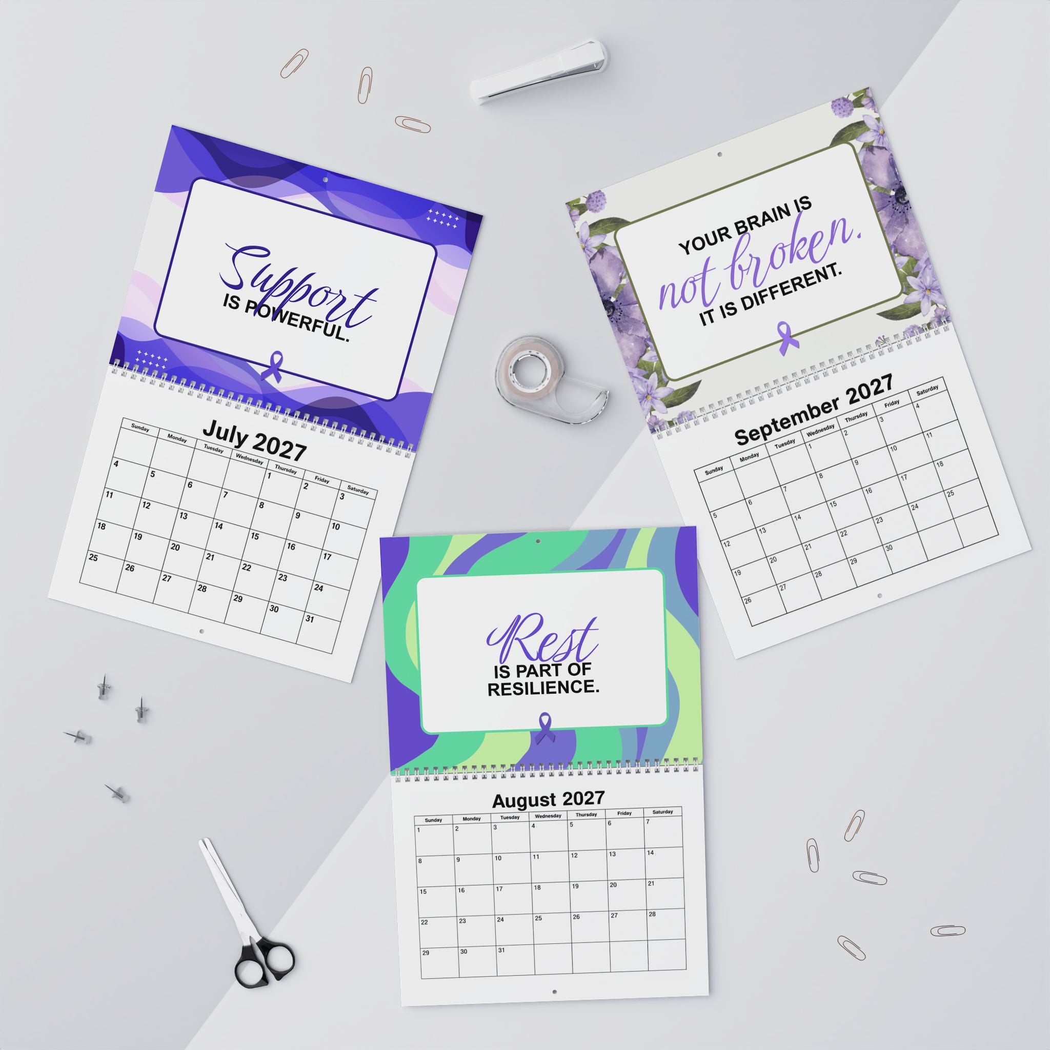 The Epilepsy Warrior Calendar 2027