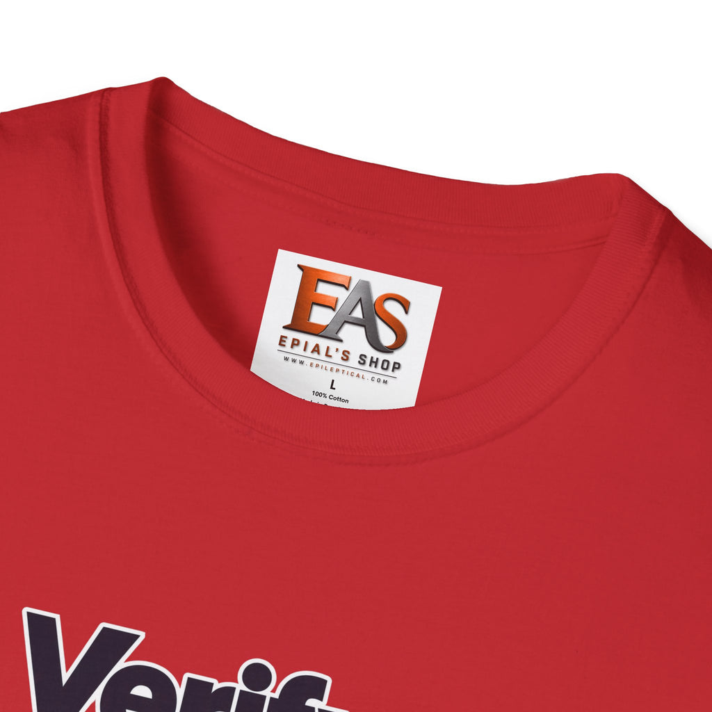 Verify Before Sharing T-Shirt | Critical Thinking & Media Literacy Graphic Tee