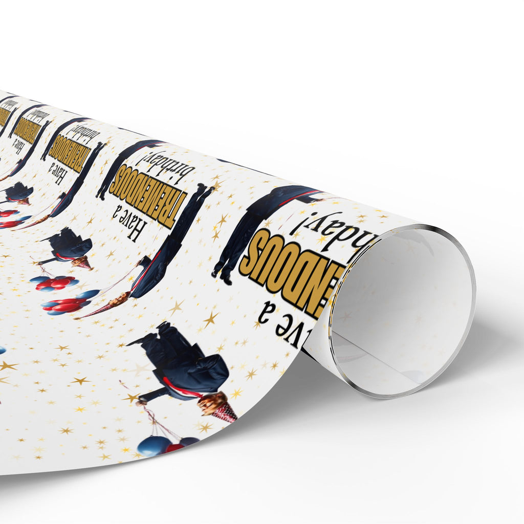 Tremendous Trump Birthday Wrapping Paper