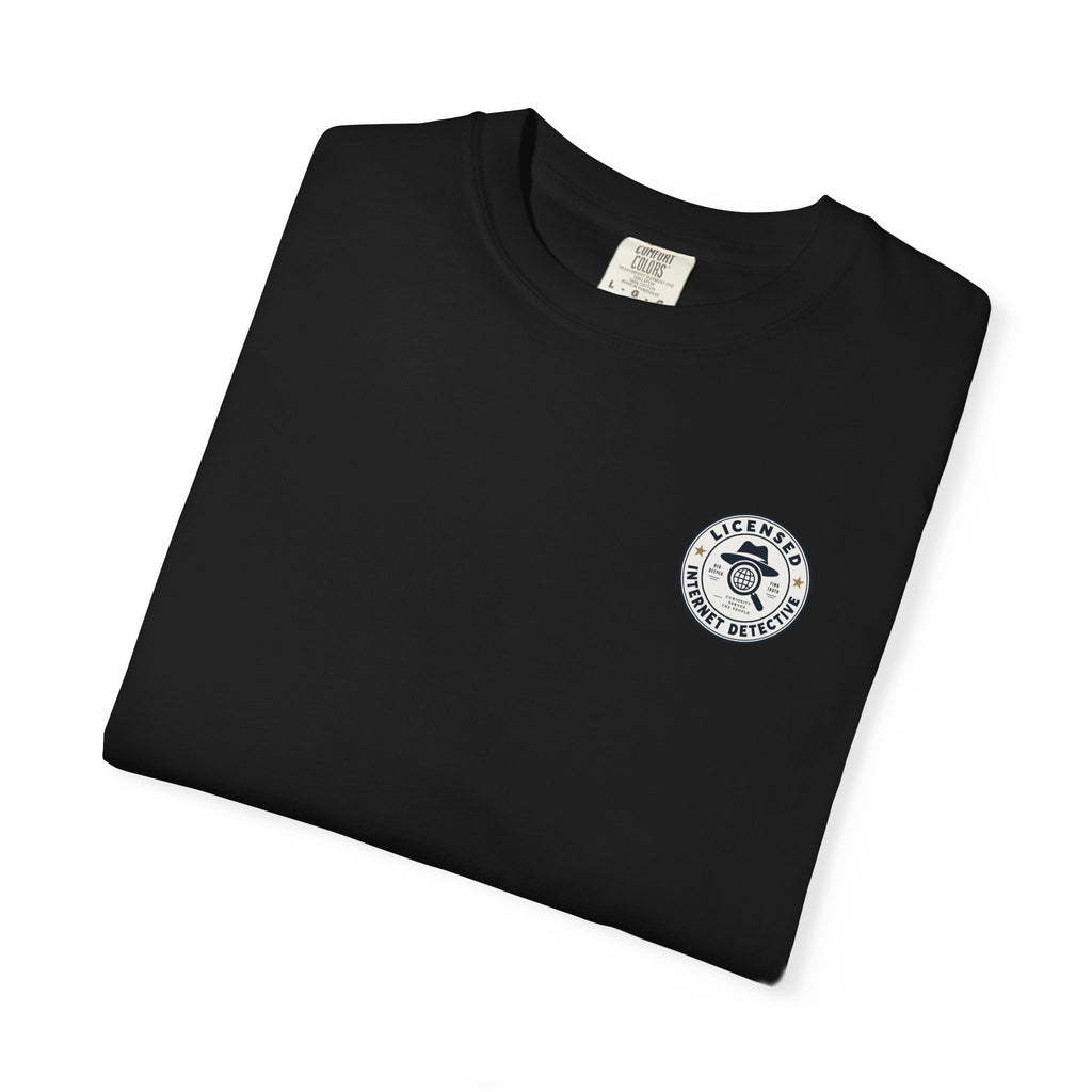 Licensed Internet Detective T-Shirt | Funny Internet Investigator Tee