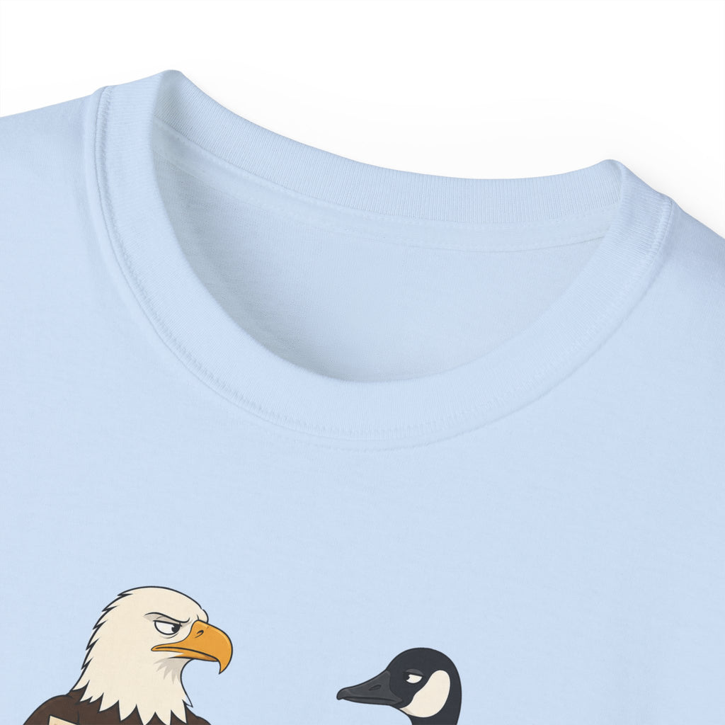 Lake America vs. Lake Ontario Eagle and Goose T-Shirt