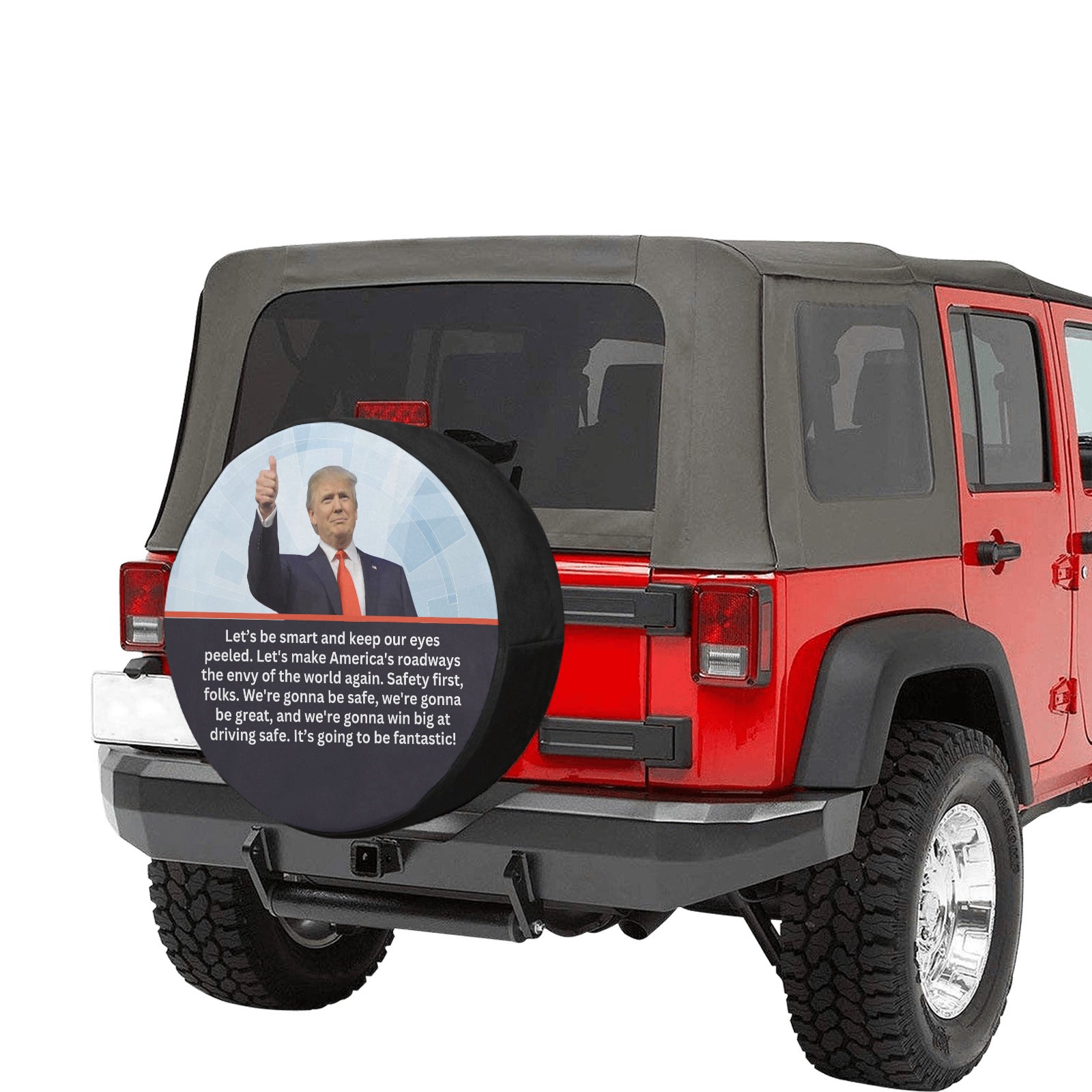 Trump Safe Spare Tire Cover (Small)(15")