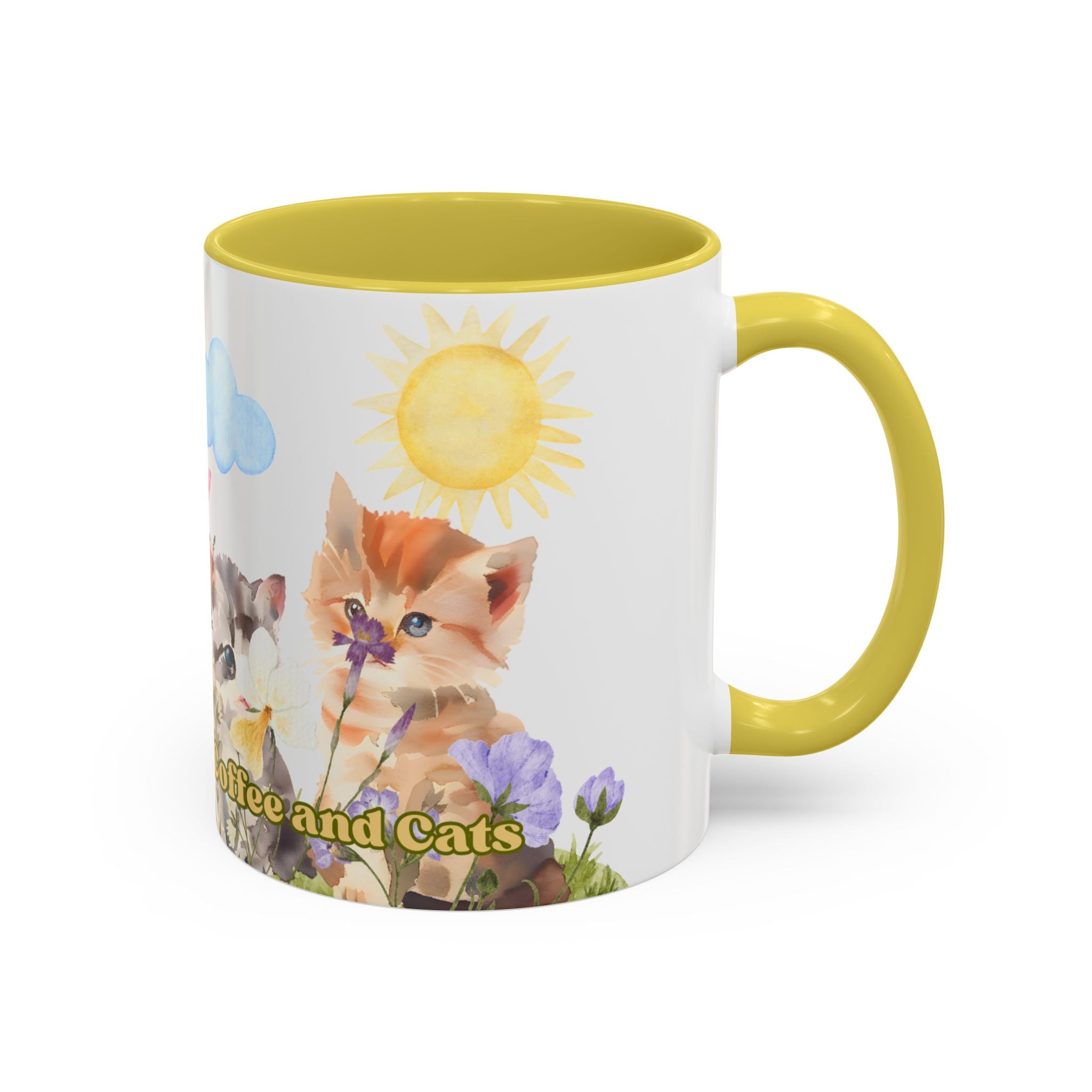 Life Is Better with Coffee and Cats Ceramic Mug