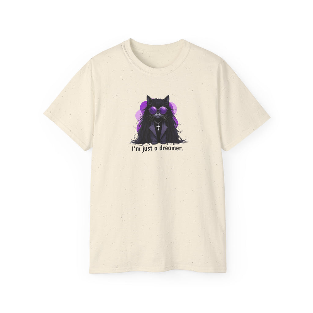 Just a Dreamer Ozzy Cat Graphic Tee