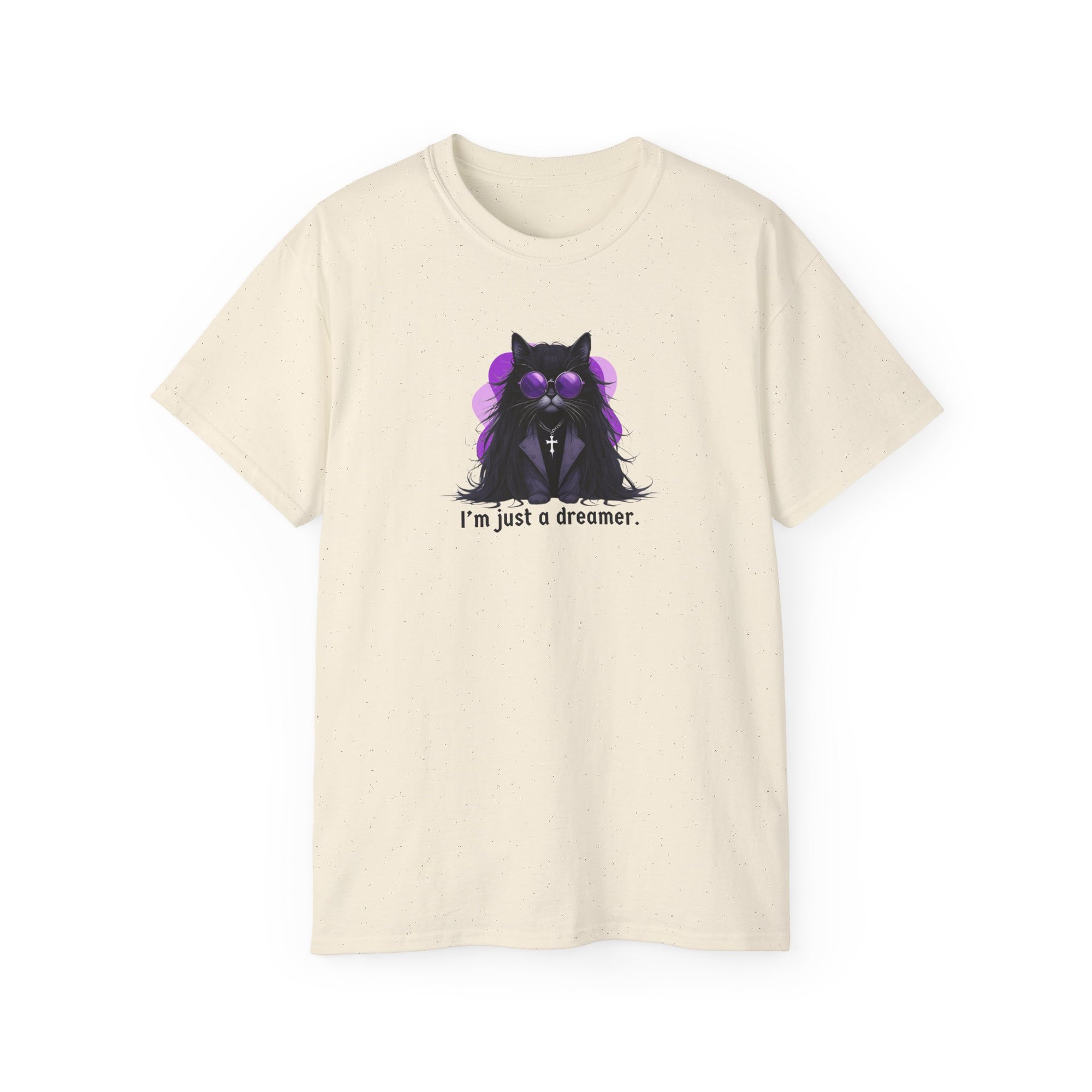 Just a Dreamer Ozzy Cat Graphic Tee
