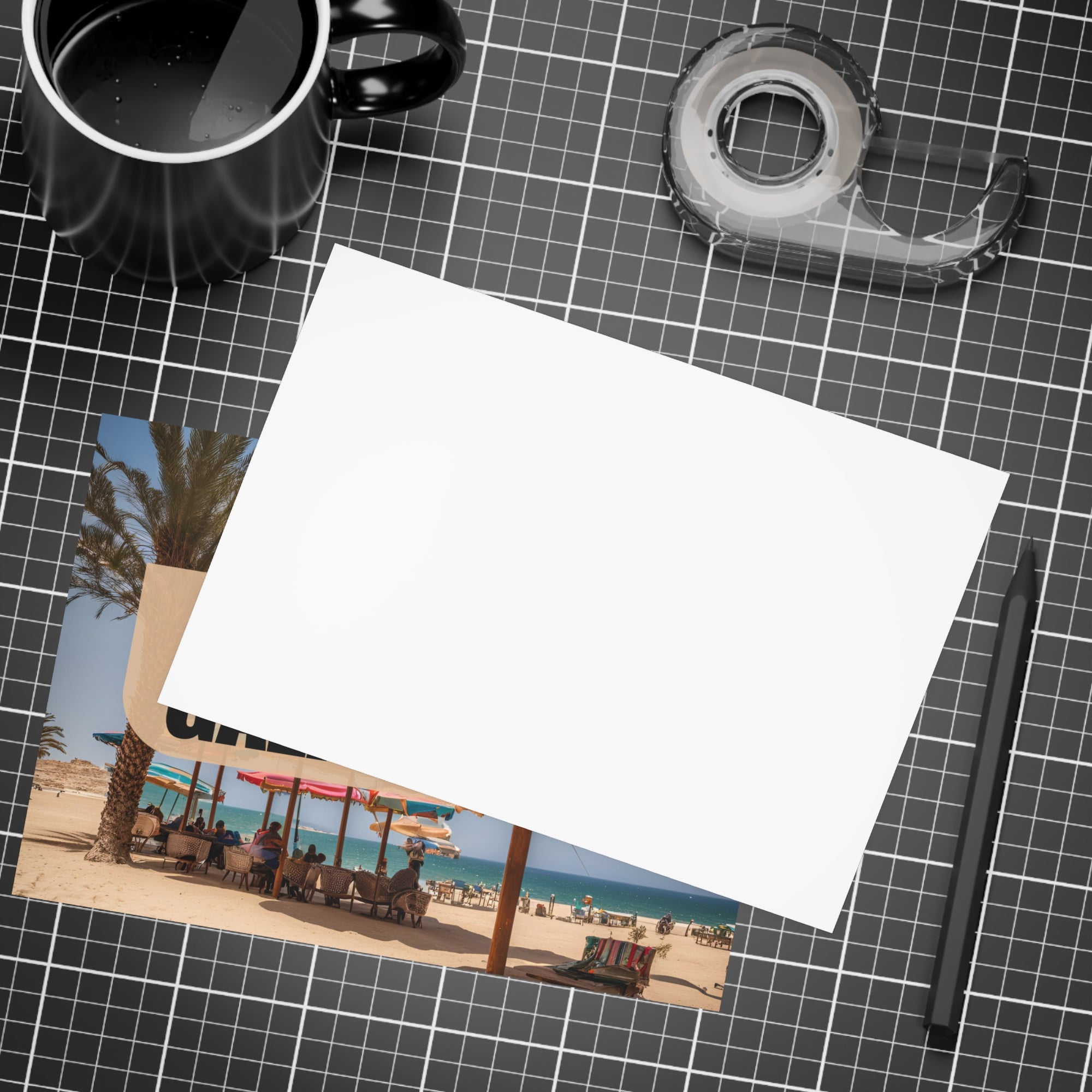 Trump’s Gaza Riviera Design Postcard Bundles with Envelopes