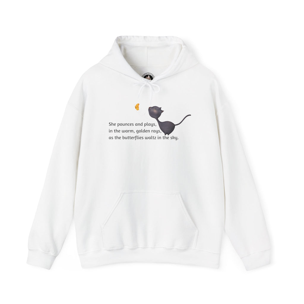 She Pounces & Plays Unisex Heavy Blend™ Hooded Sweatshirt