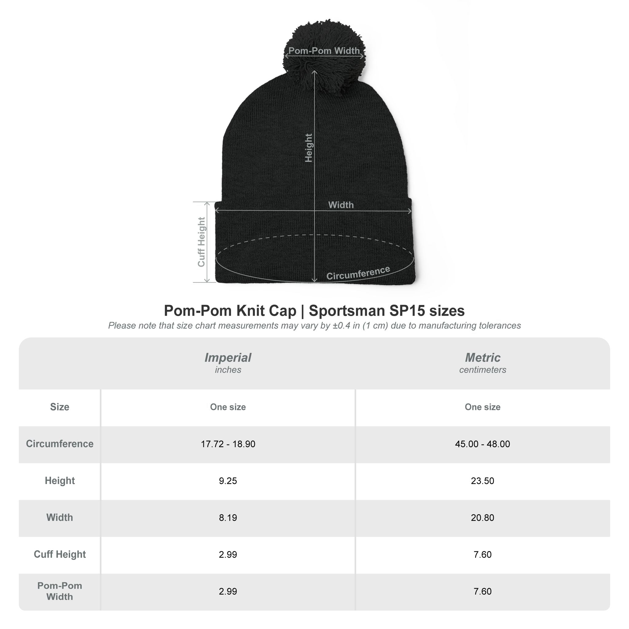 Still Here Pom-Pom Beanie – Epilepsy Awareness Knit Hat with Purple Ribbon