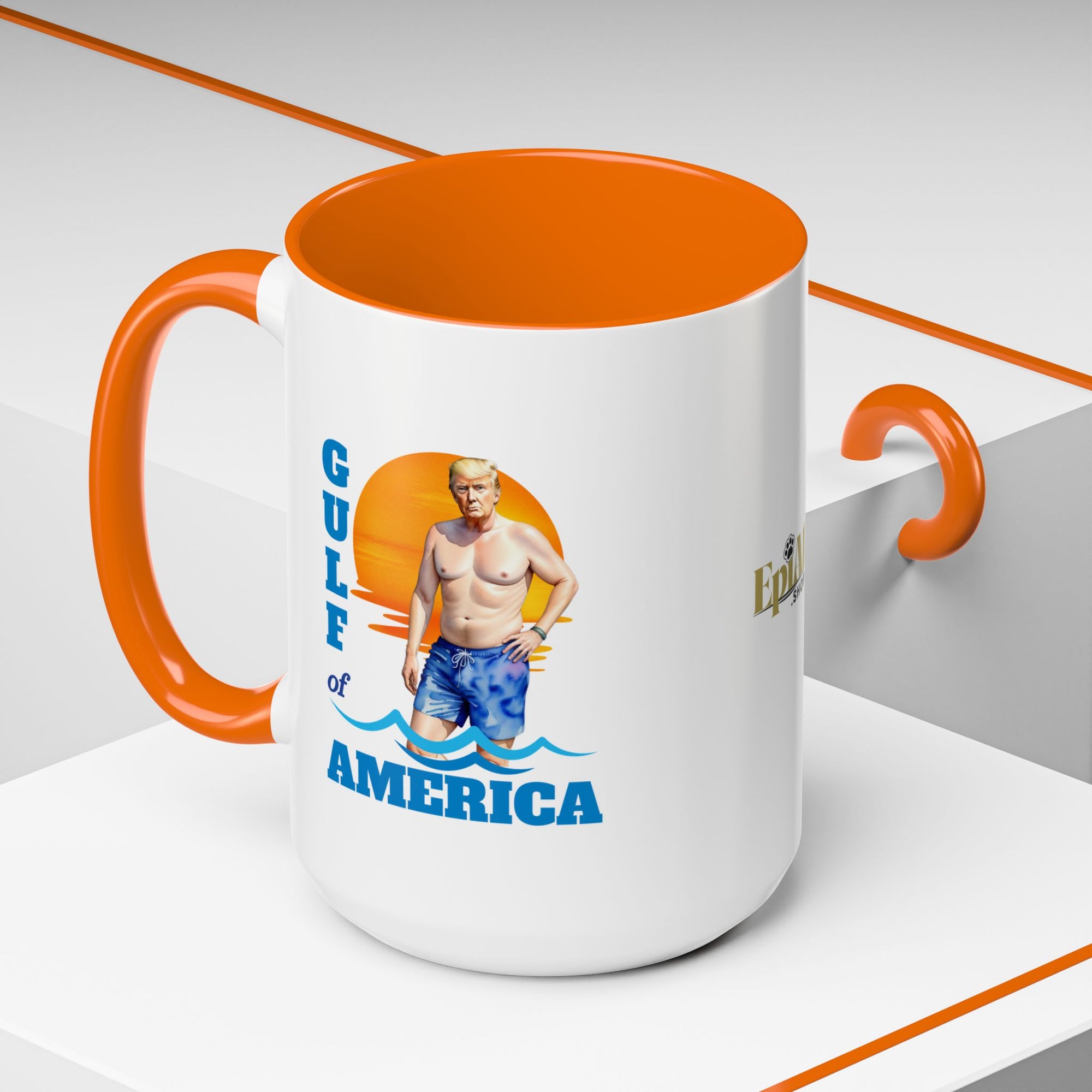 Humorous American Gulf Coffee Mug - 11/15oz Accent Mug for Fun Lovers