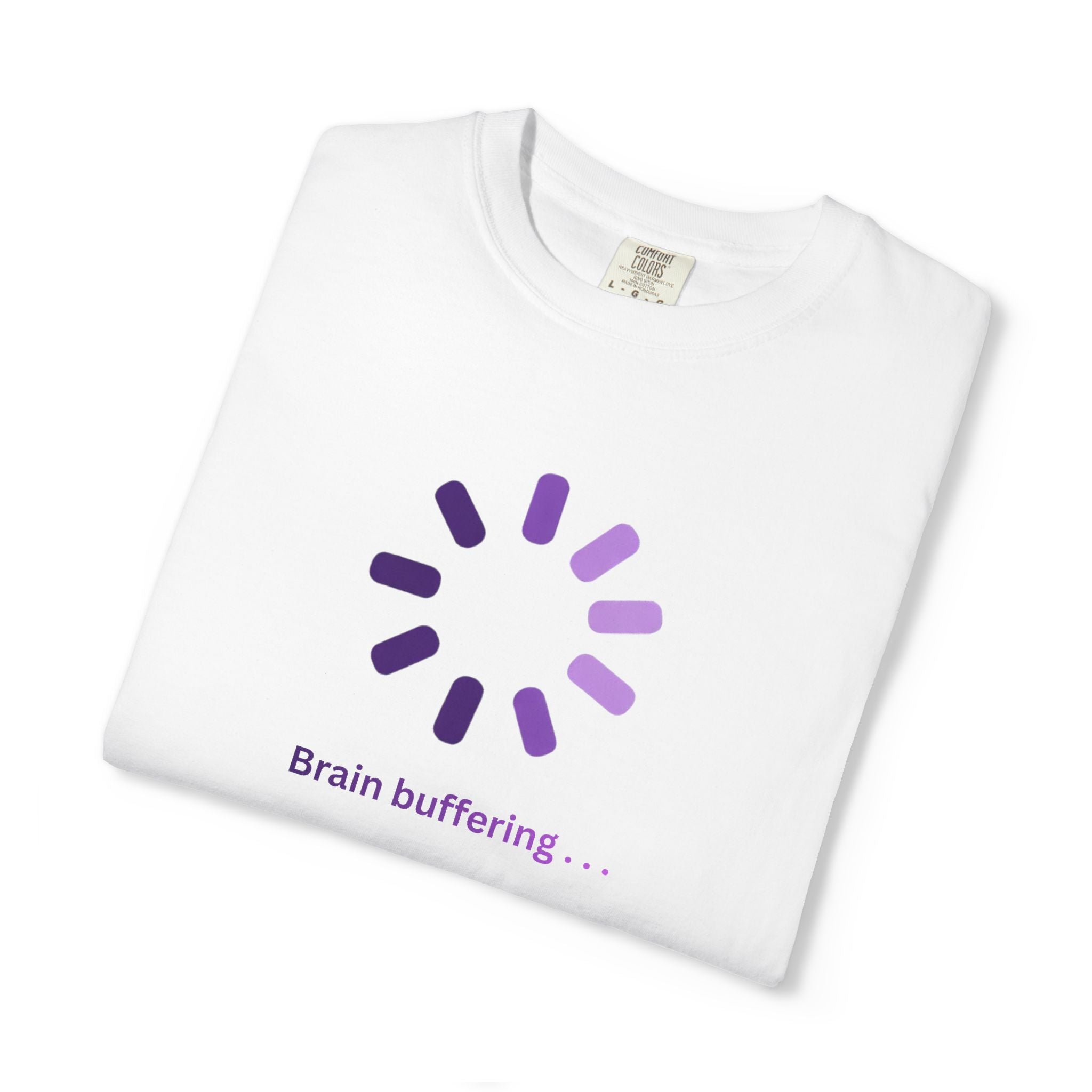 Brain Buffering… Purple Awareness T-Shirt