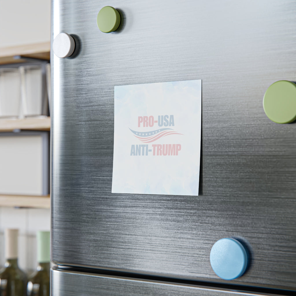 Pro-USA Anti-Trump Note Pads - Eco-Friendly Sticky Memo Pads for Activists