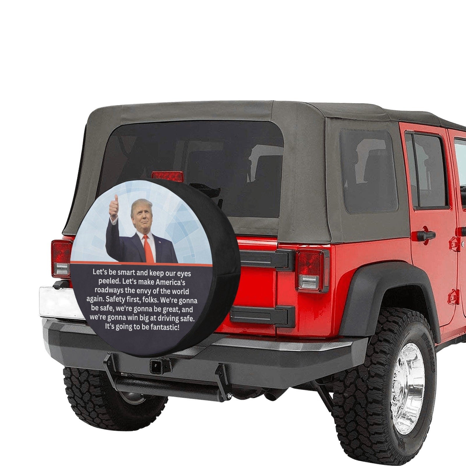 Trump Safe Spare Tire Cover (Small)(15")