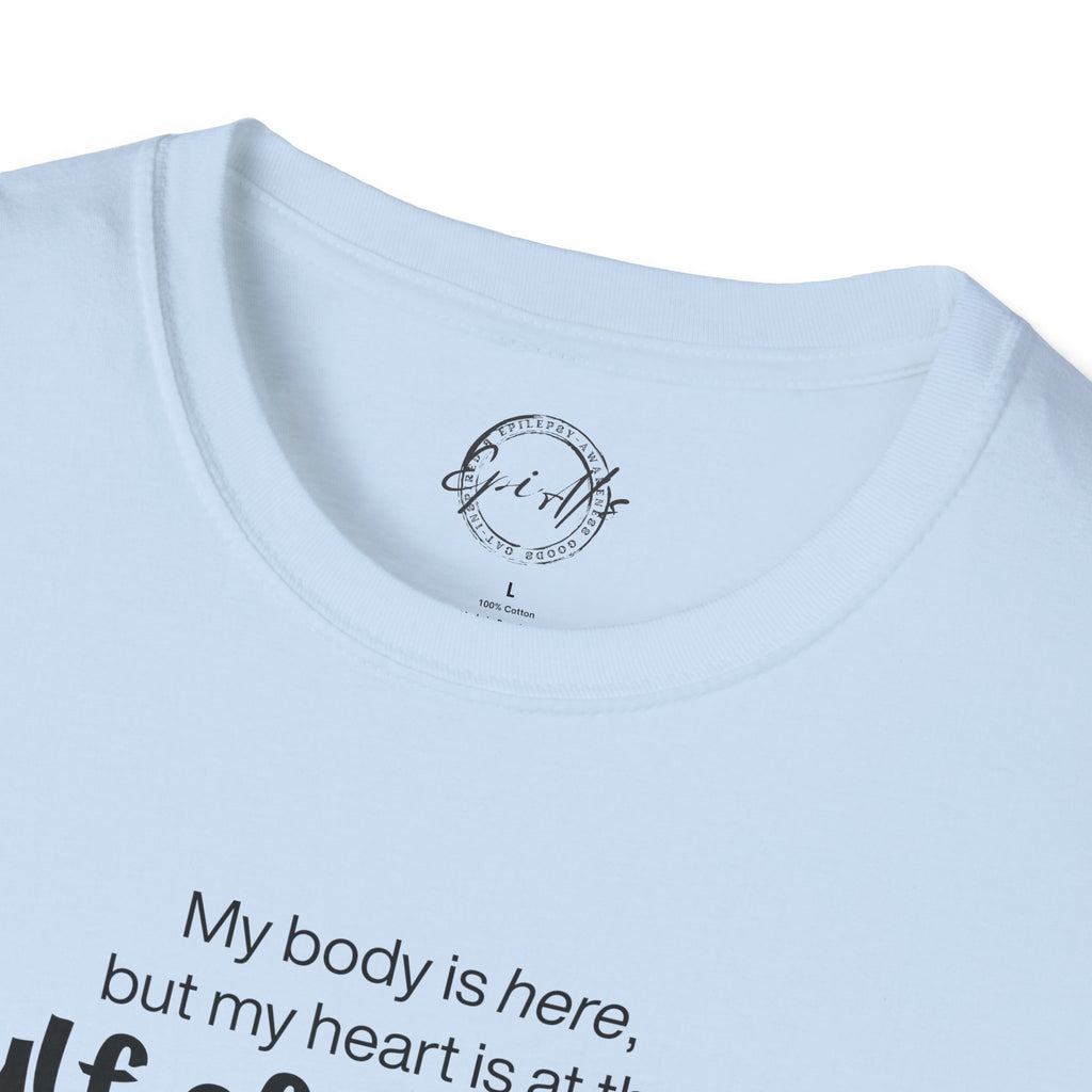 Heart at the Gulf Graphic T-Shirt - Perfect for Beach Lovers