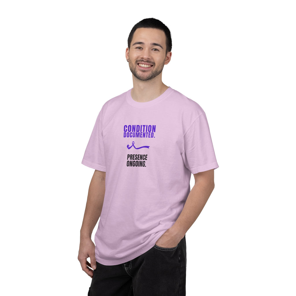 Condition Documented. Presence Ongoing. – Epilepsy Awareness T-Shirt