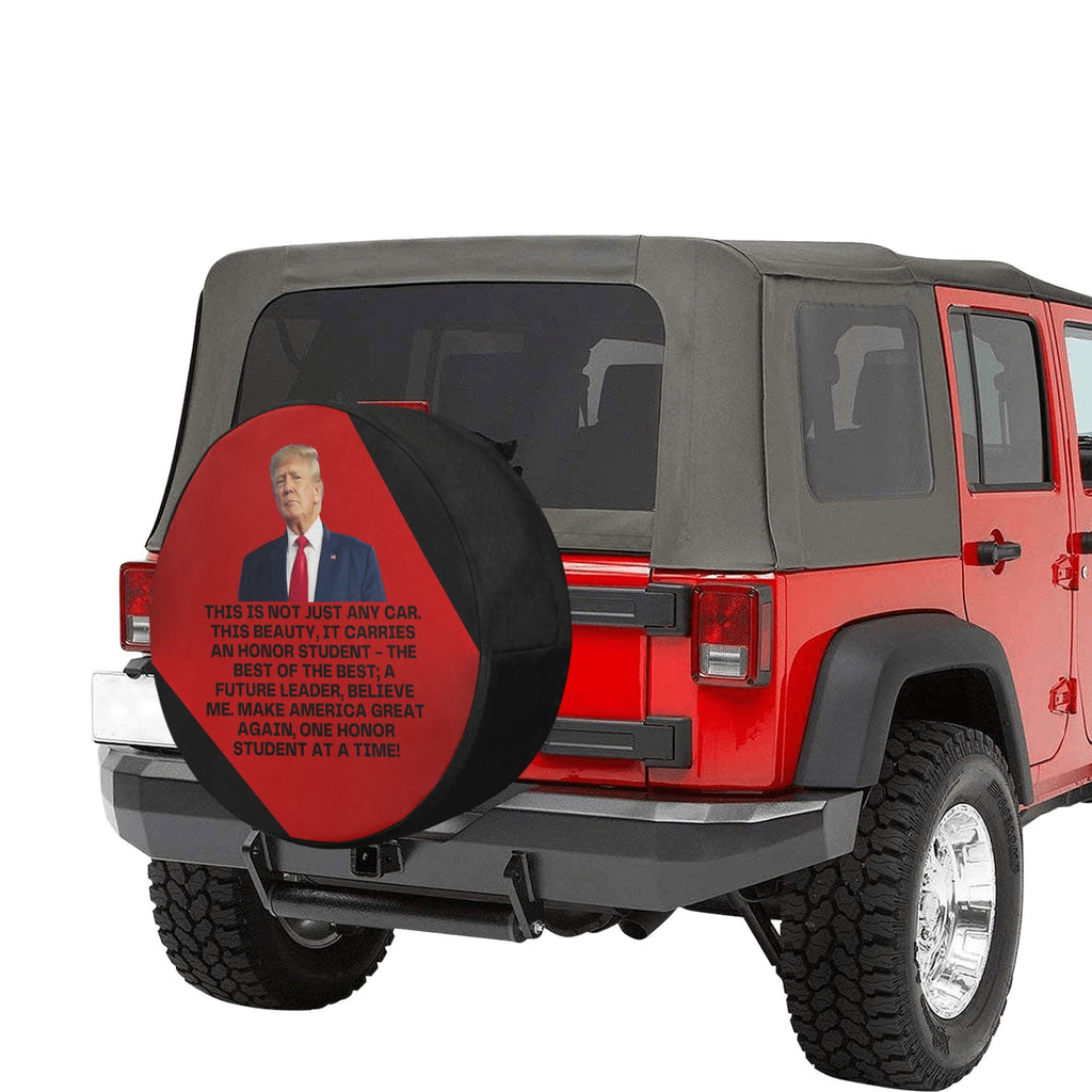 Trump Honor Student Spare Tire Cover (Large)(17")