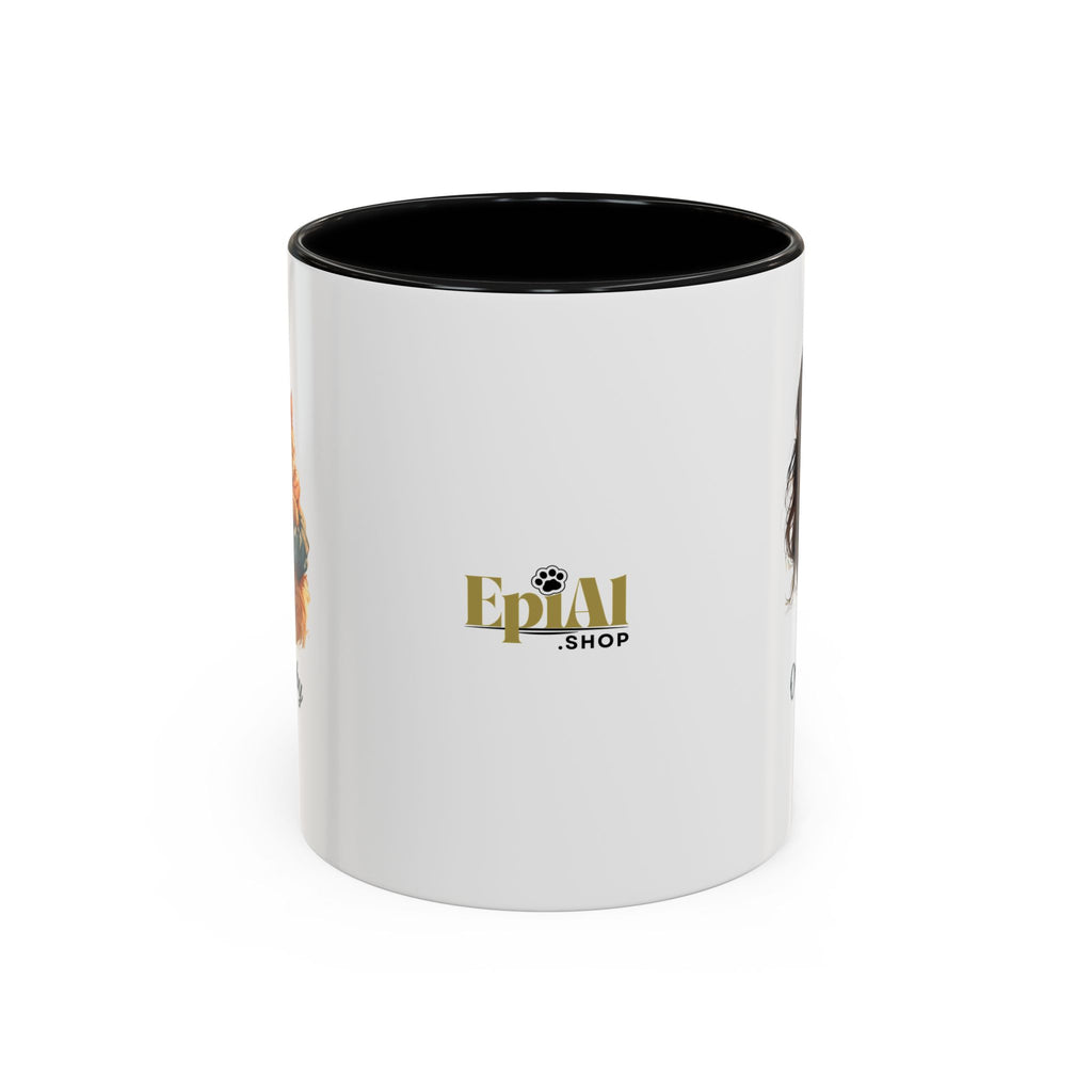 Charming Orange Tabby Mom Coffee Mug – Perfect Gift for Cat Lovers